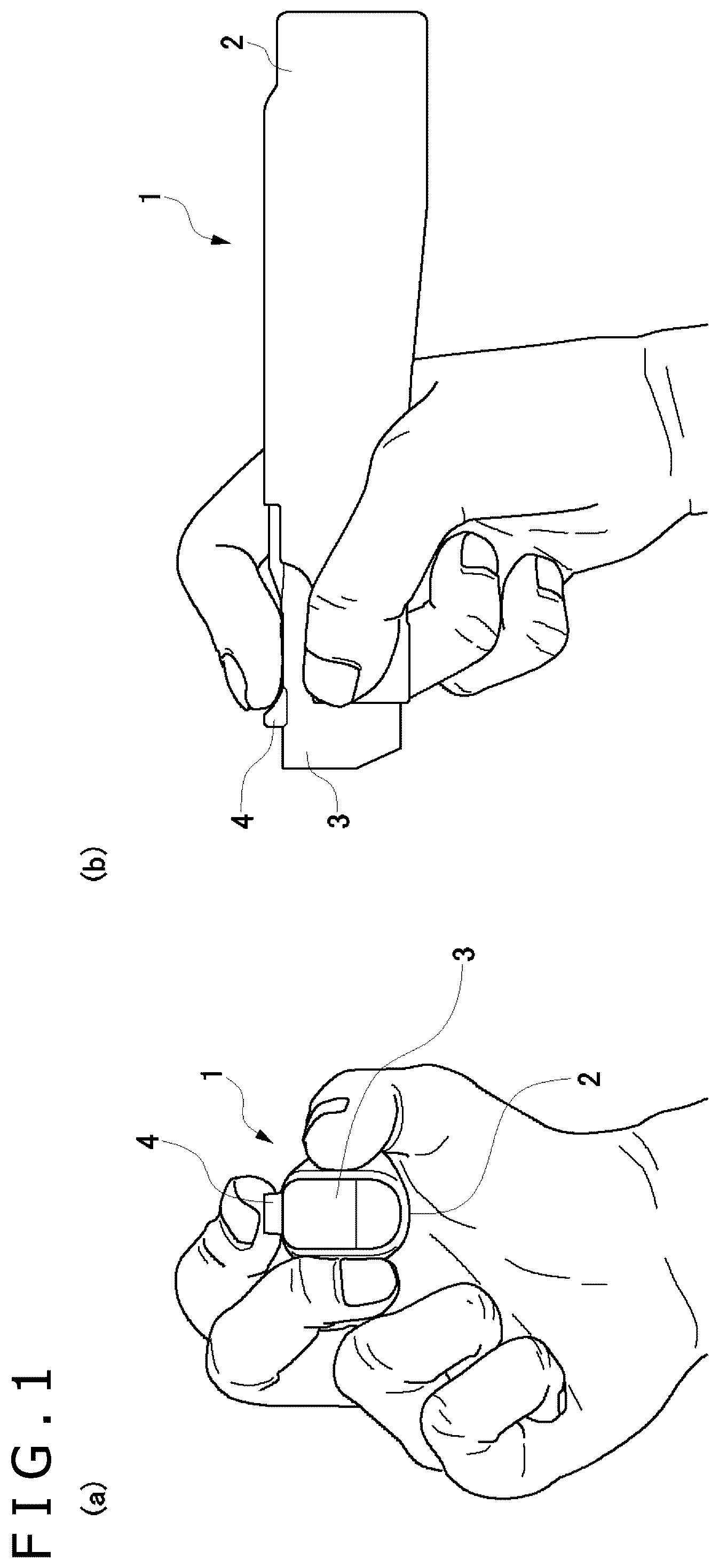 Patent US12105882 — Force sense presentation device — Figure 1