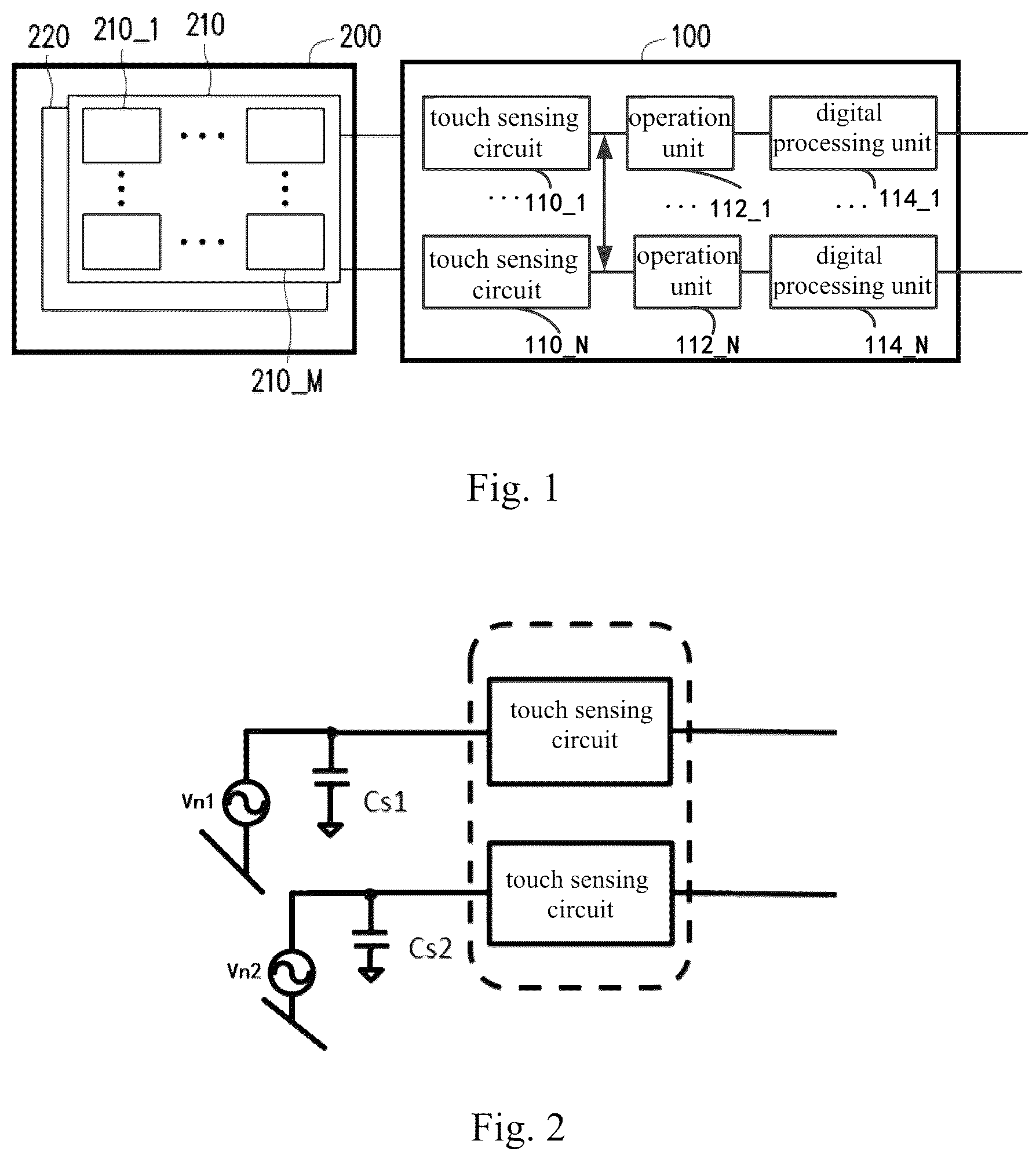 Patent US12105910 Figure 1 – Touch sensing method and electronic device