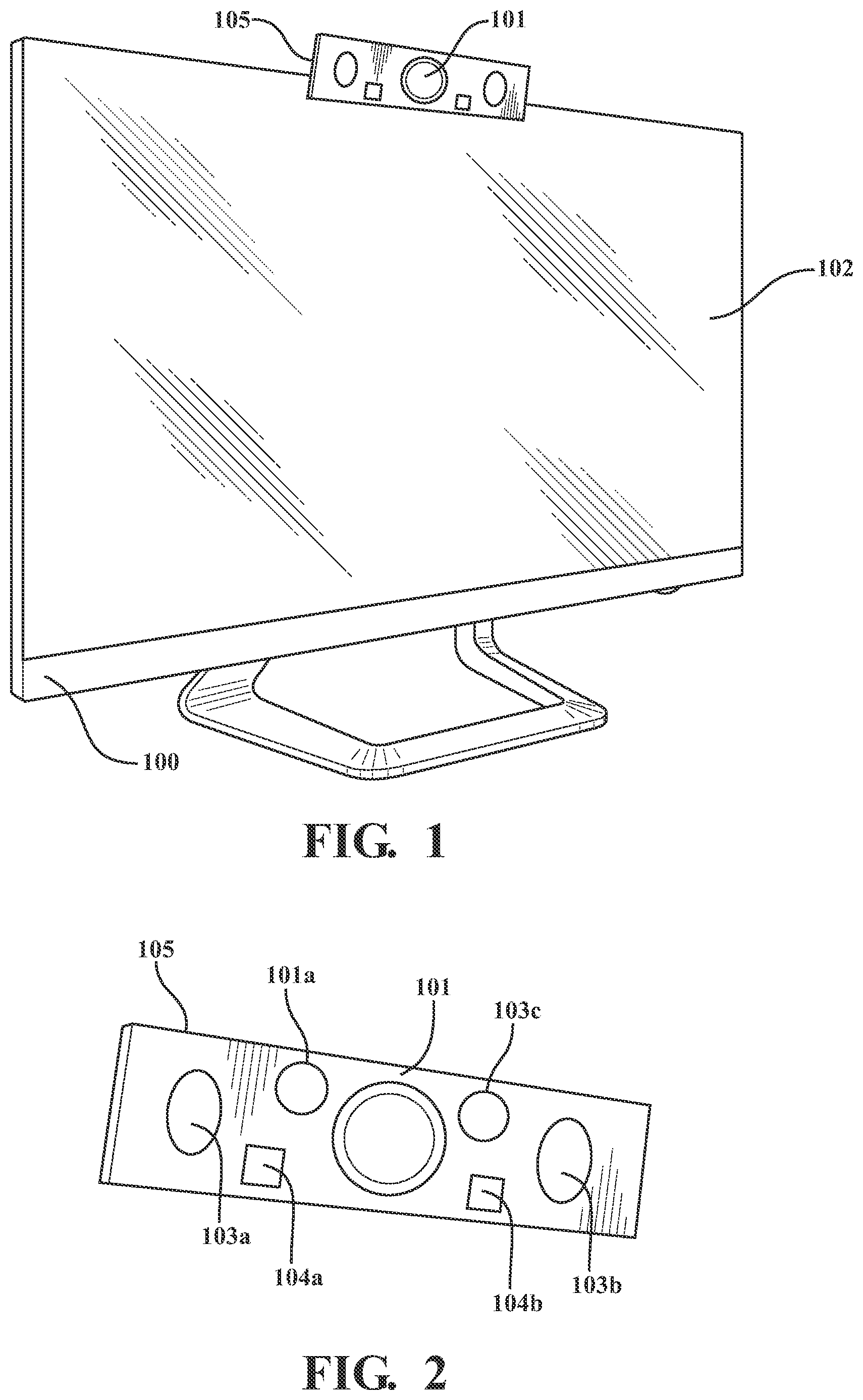 Patent US12105916 — Systems and methods for providing on-screen virtual keyboards — Figure 1
