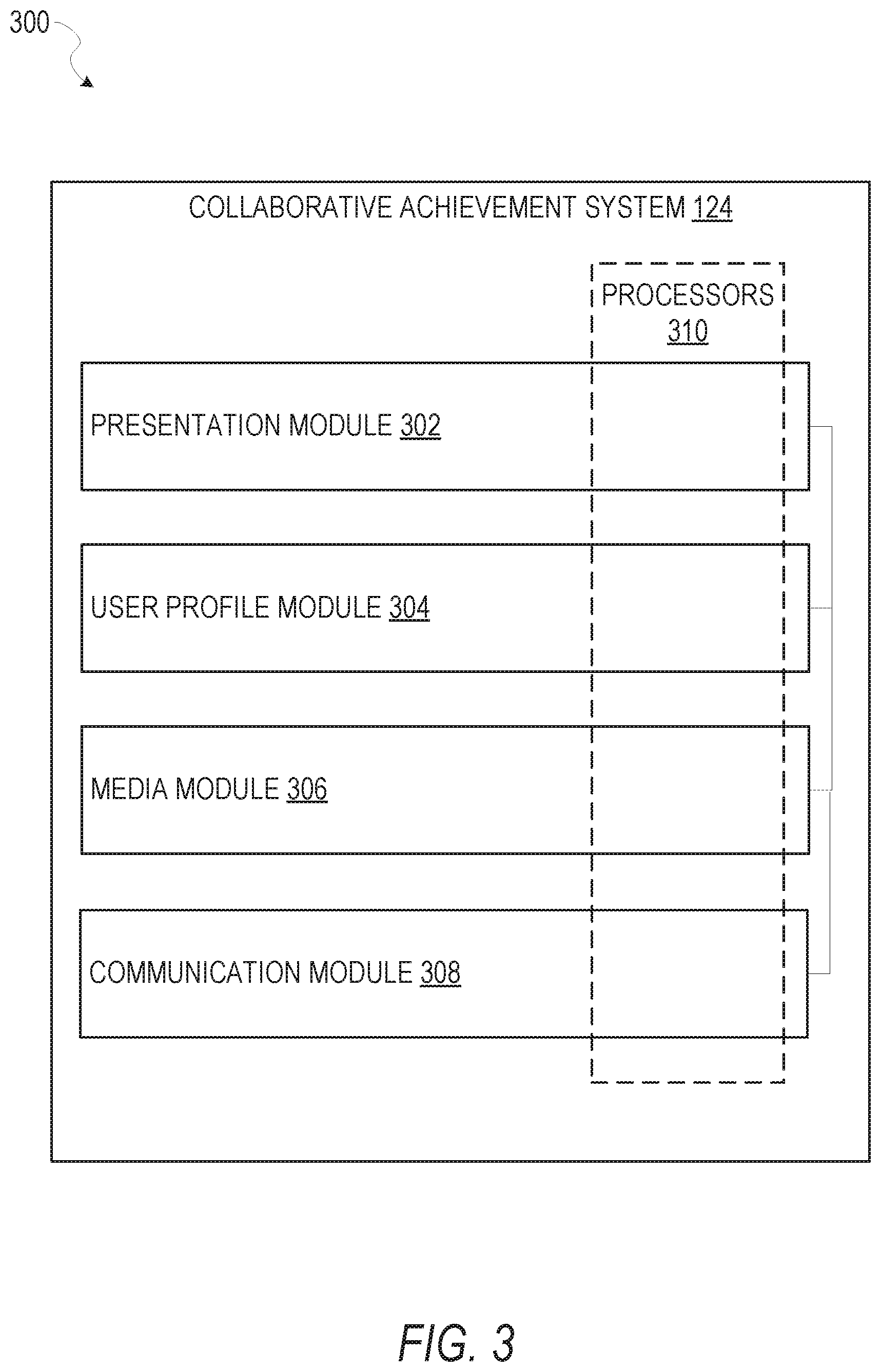 Patent US12105938 Figure 3 – Collaborative achievement interface