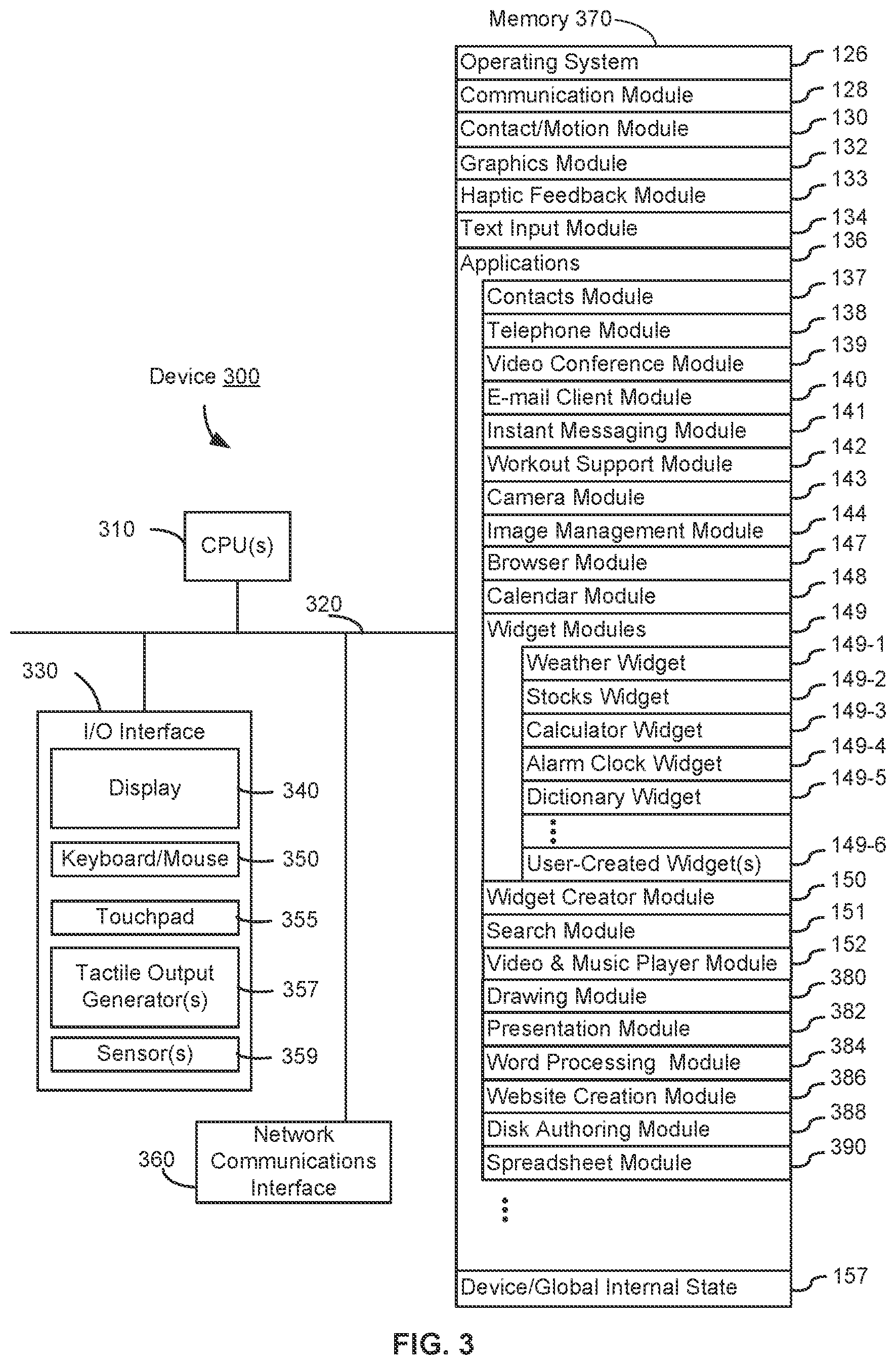 Patent US12105942 Figure 4 – Input device and user interface interactions