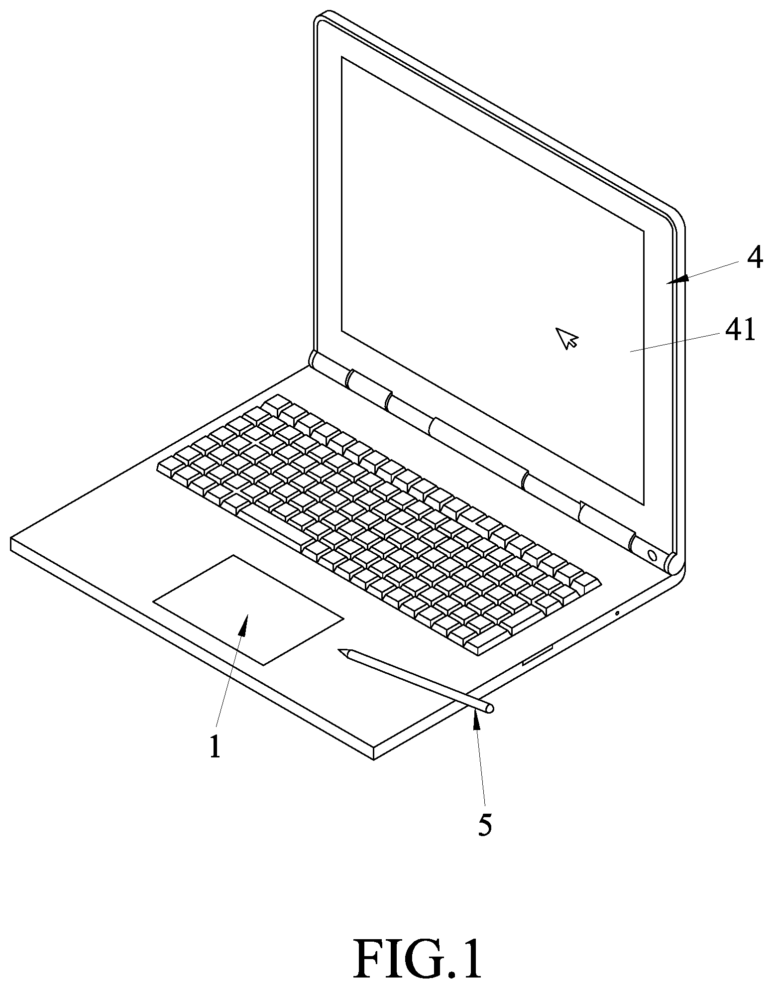 Patent US12105949 Figure 1 – Touchpad device and operation method of the same