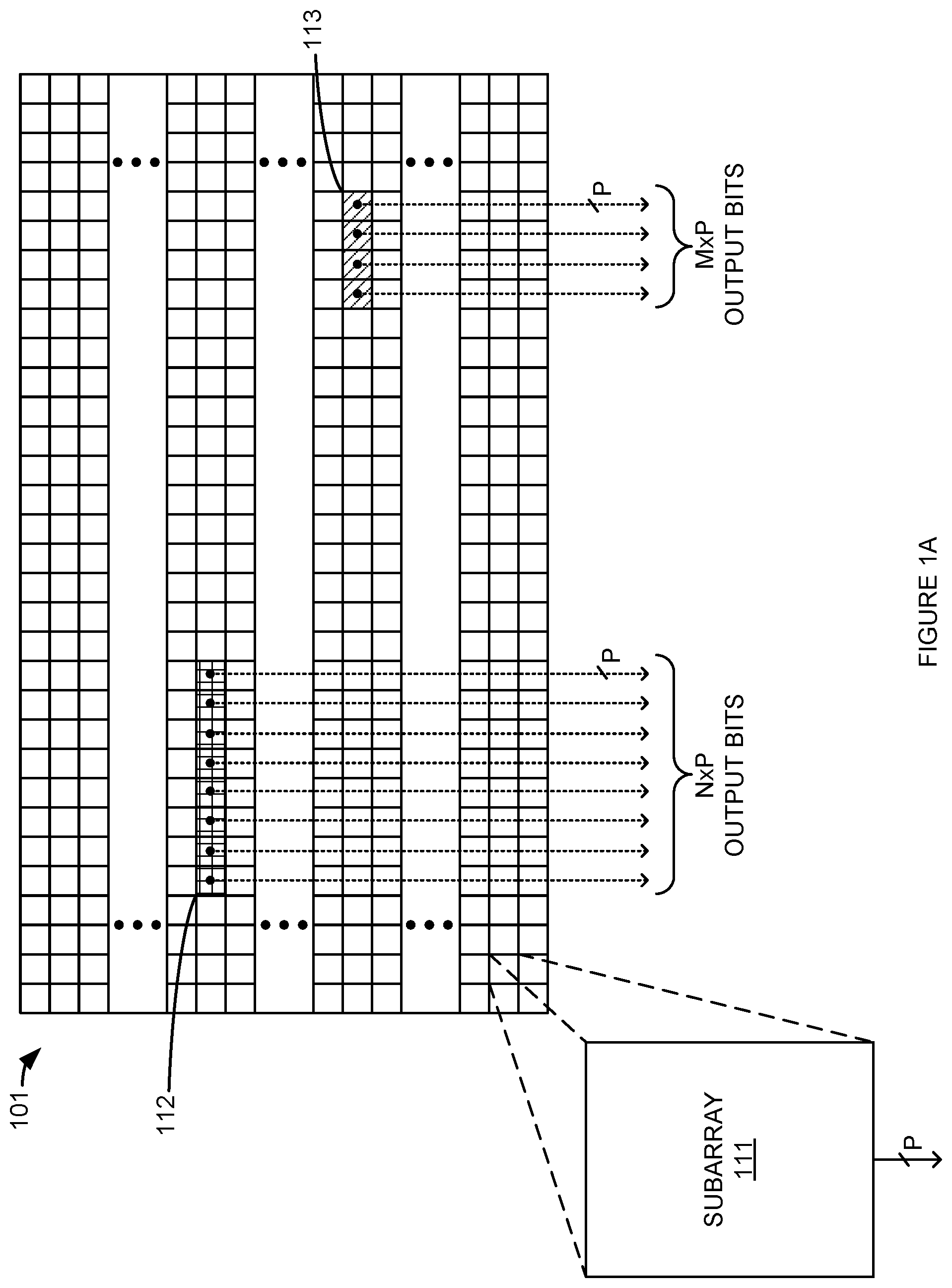 Patent US12105975 — Adjustable access energy and access latency memory system and devices — Figure 1