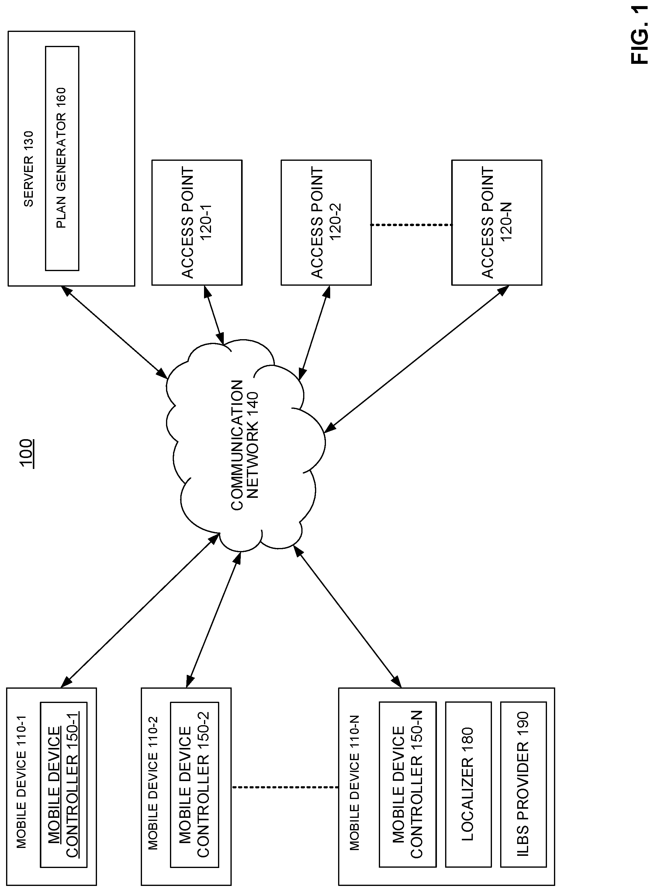 Patent US12106014 — Localization using grid-based representation of map contraints — Figure 1