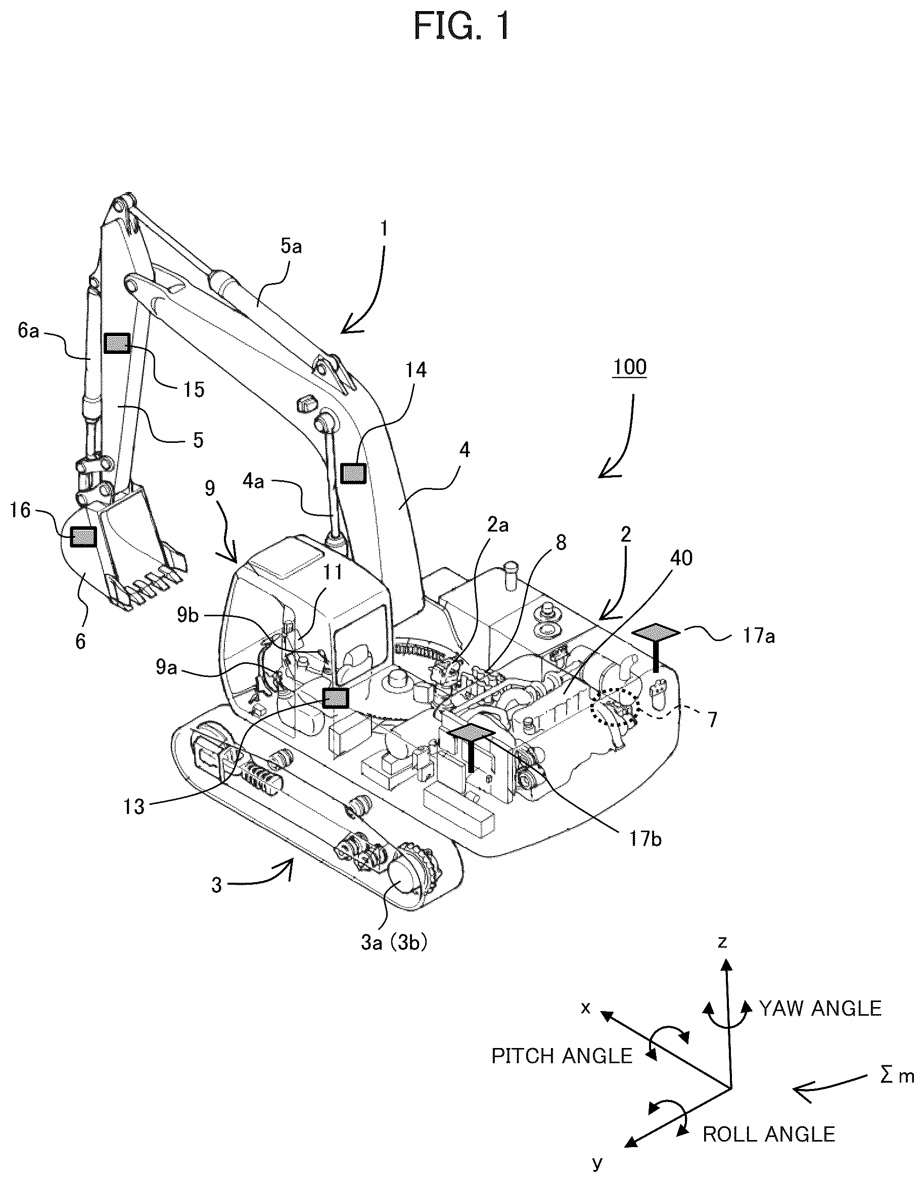 Patent US12106017 — Construction machine — Figure 1