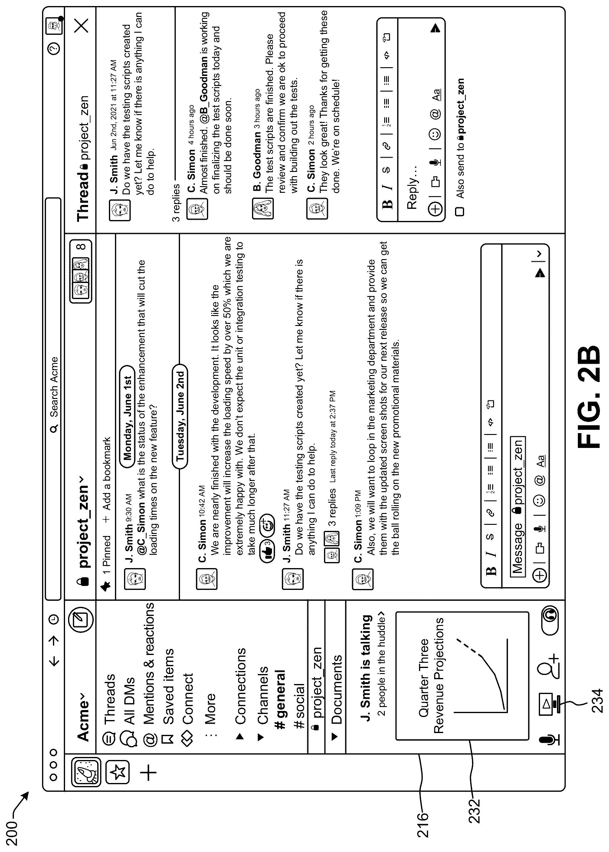 Patent US12106043 Figure 3 – Generating structured data containers for communication platform
