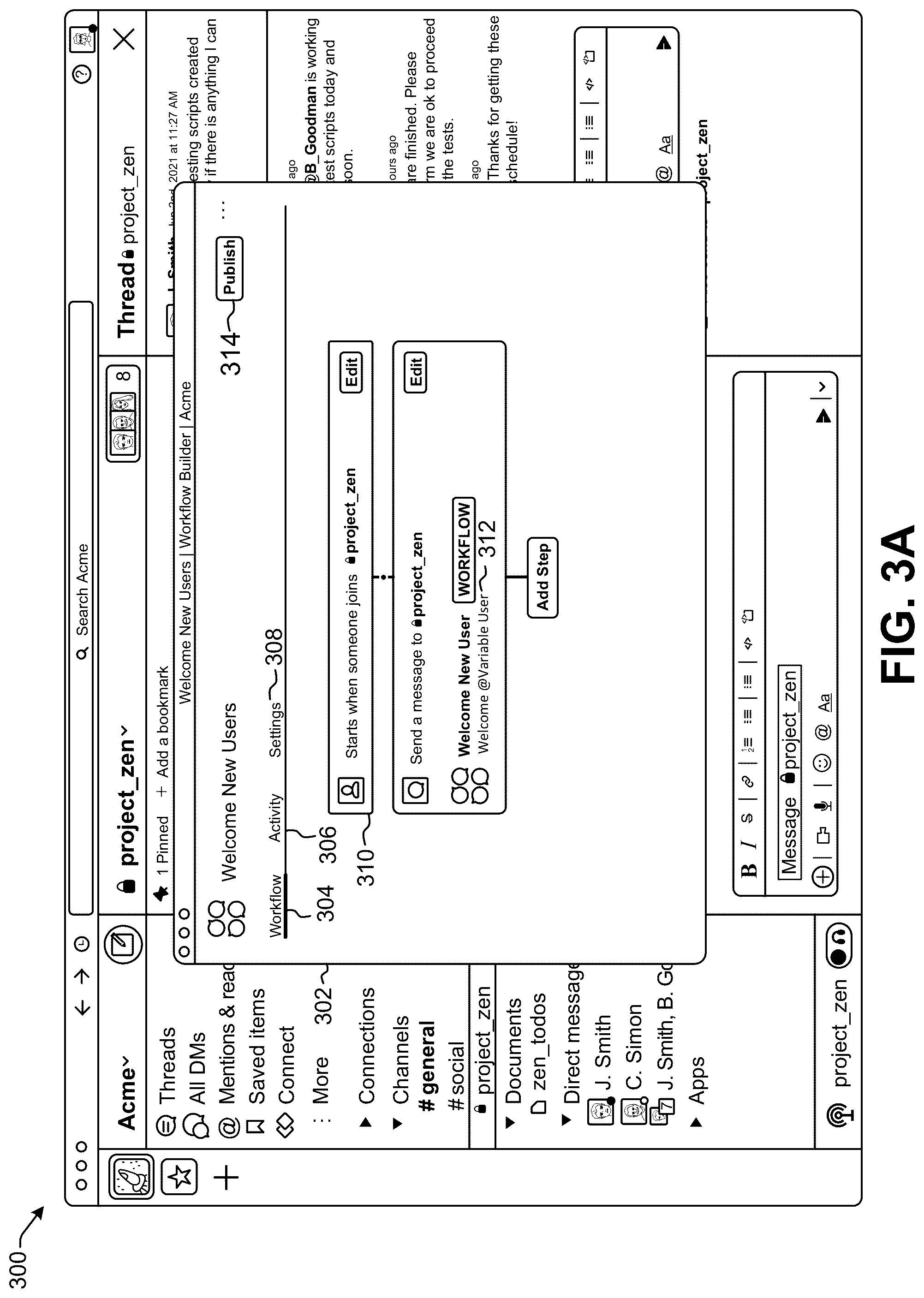 Patent US12106043 Figure 6 – Generating structured data containers for communication platform