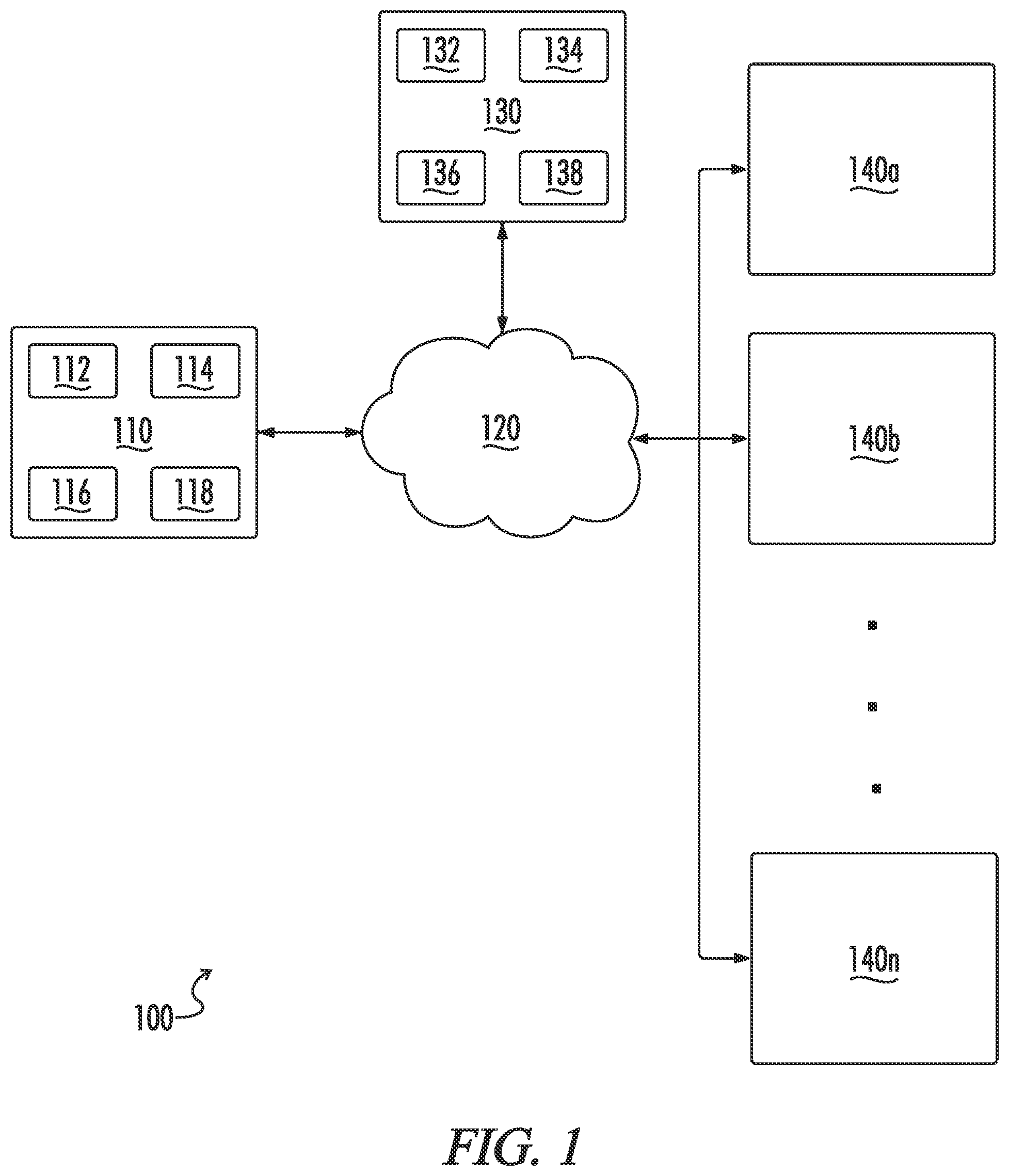 Patent US12106066 — Apparatuses, systems, and methods for providing automated question generation for documents — Figure 1