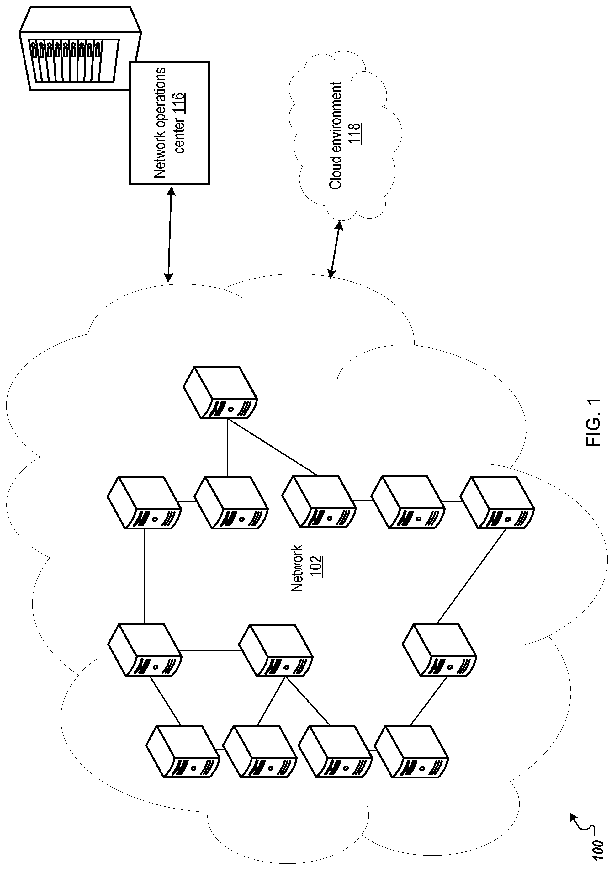 Patent US12106143 Figure 1 – Scheduling complex jobs in a distributed network