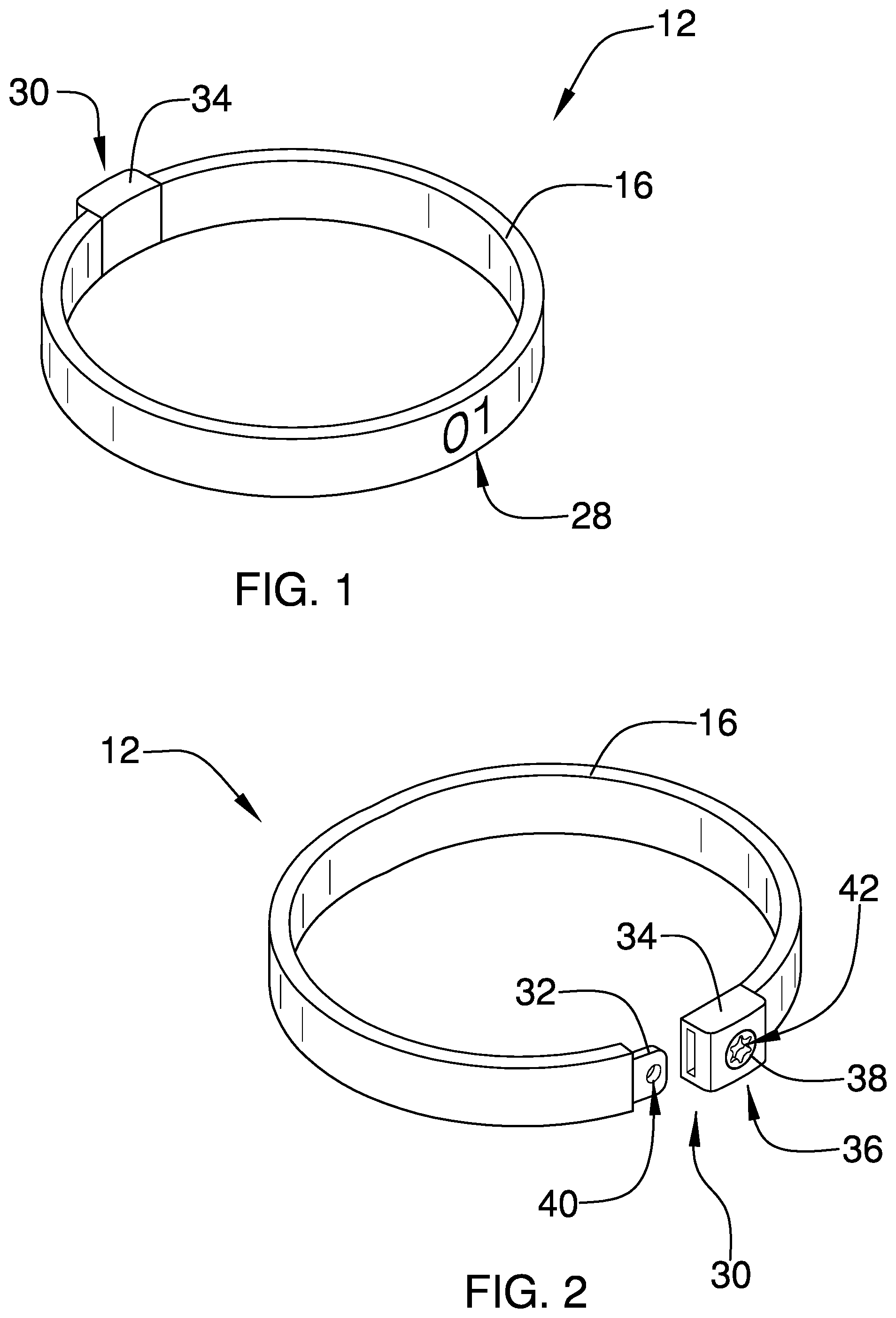 Patent US12106172 — System for locating people in a defined area — Figure 1