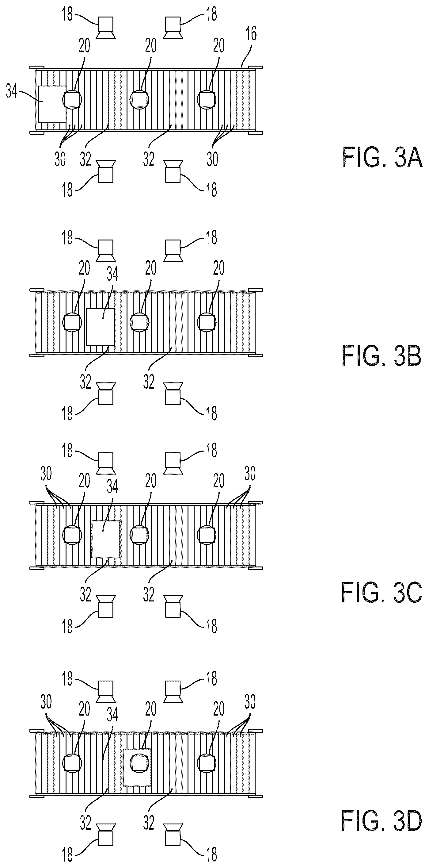 Patent US12106175 Figure 3 – Systems and methods for separating objects using conveyor transfer with one or more object processing systems