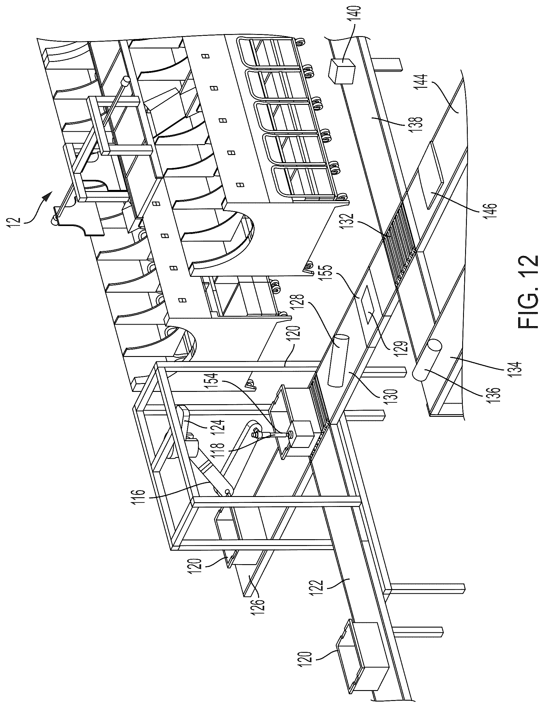 Patent US12106175 Figure 11 – Systems and methods for separating objects using conveyor transfer with one or more object processing systems