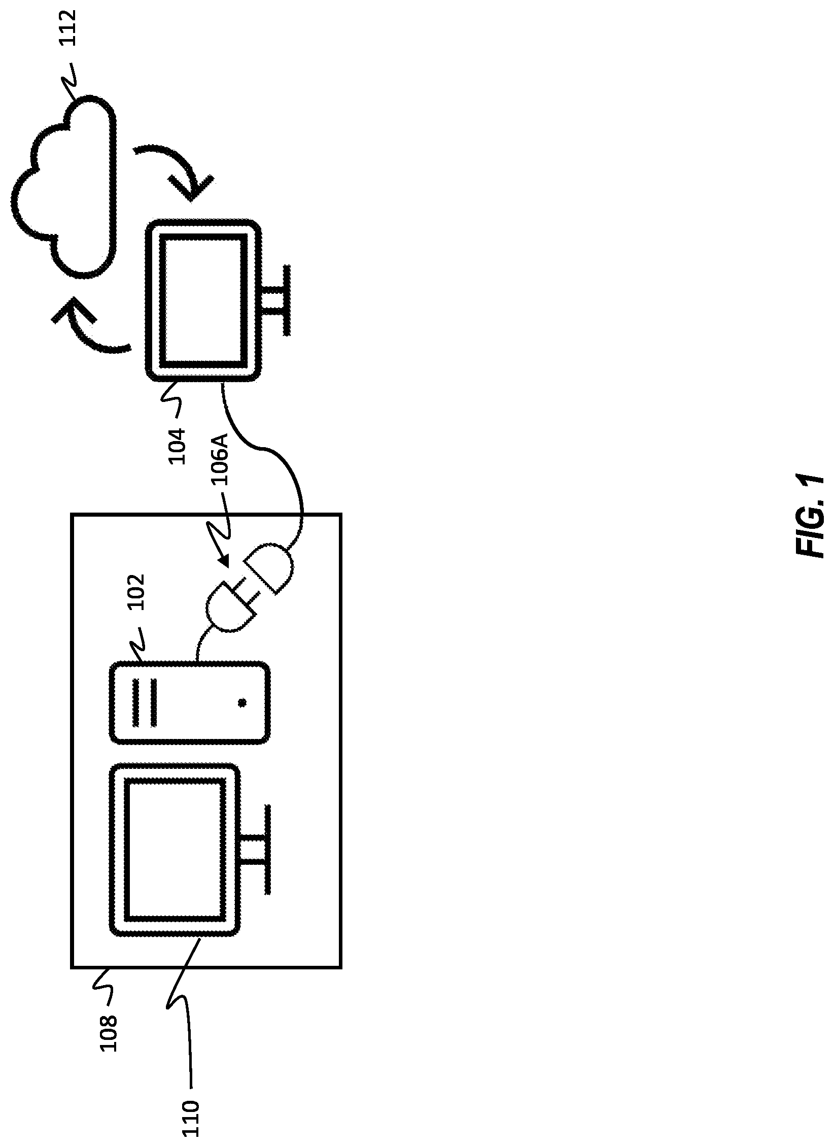 Patent US12106176 — True secure airgap — Figure 1