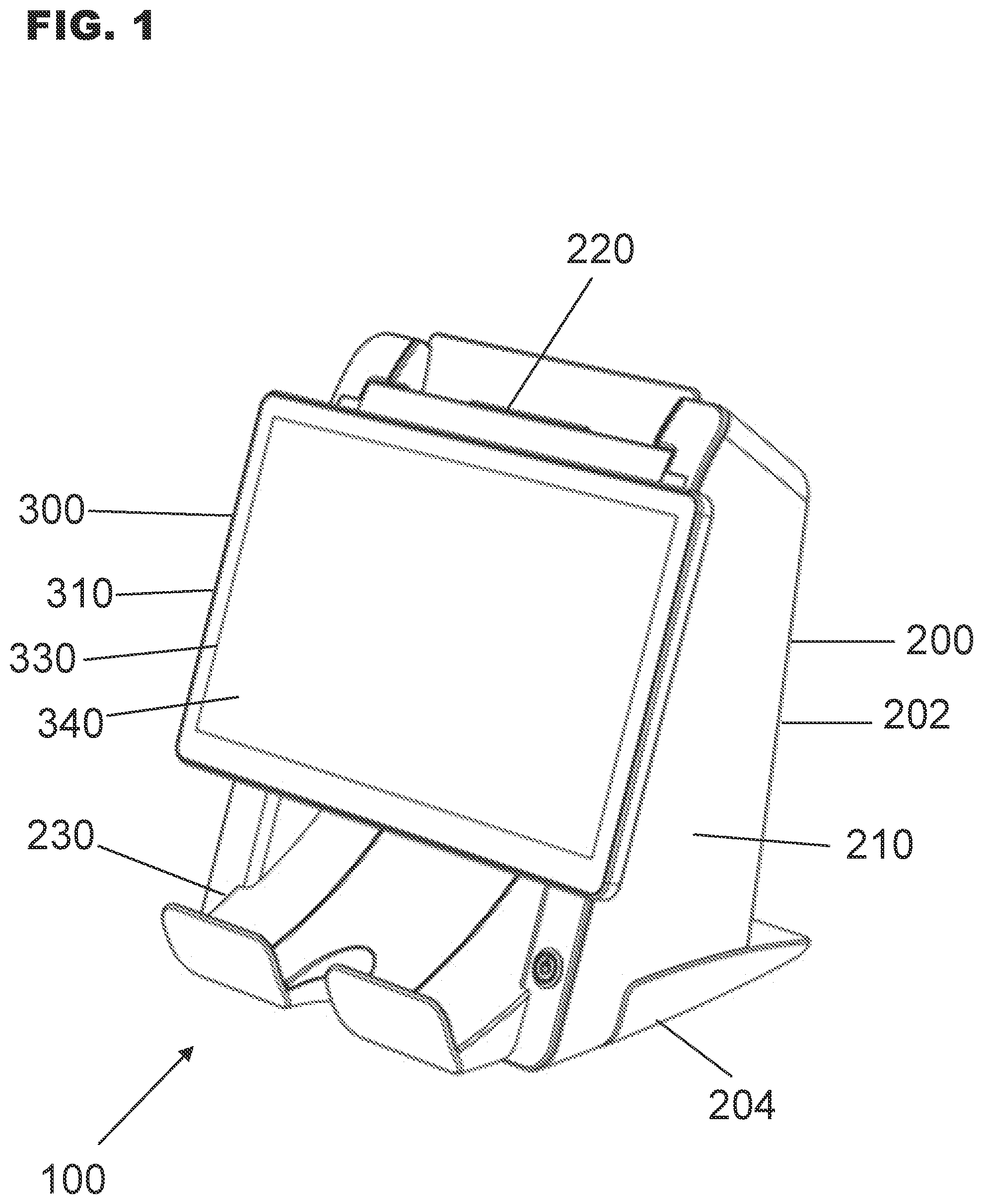 Patent US12106177 — Lottery terminal including a document reader — Figure 1
