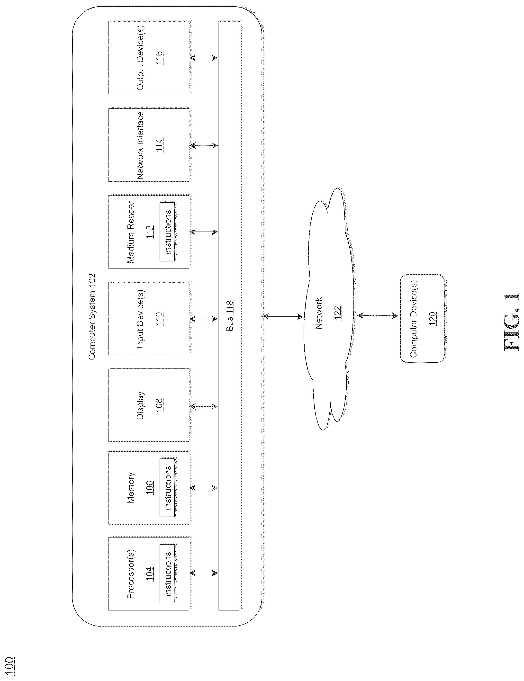 Patent US12106248 — System and method for intelligent tracking of data — Figure 1