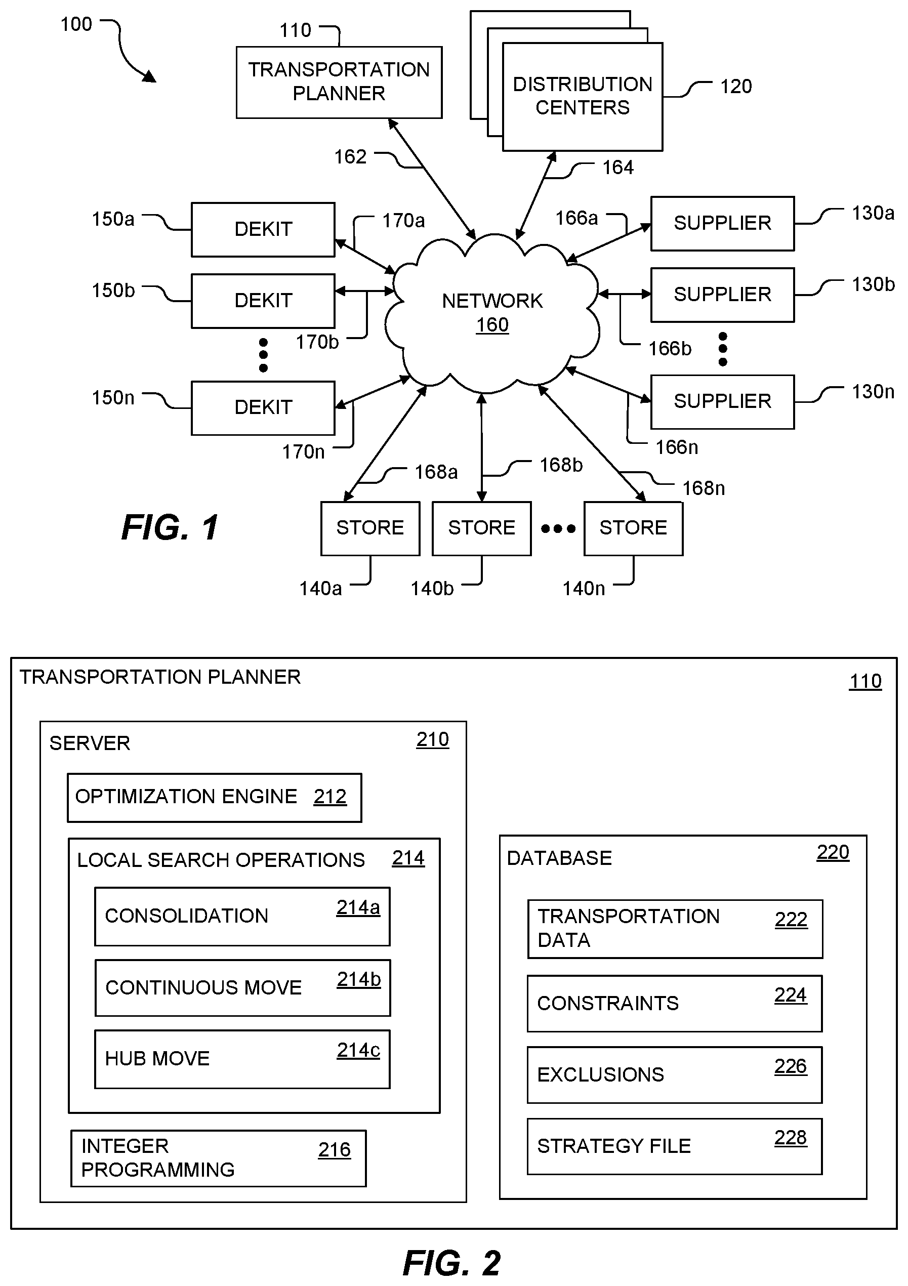 Patent US12106255 — Dynamically routing salvage shipments and associated method — Figure 1