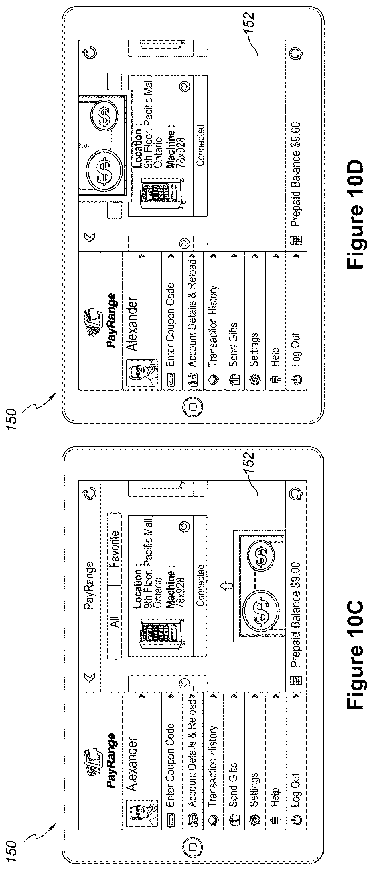 Patent US12106299 Figure 19 – Method and system for presenting representations of payment accepting unit events