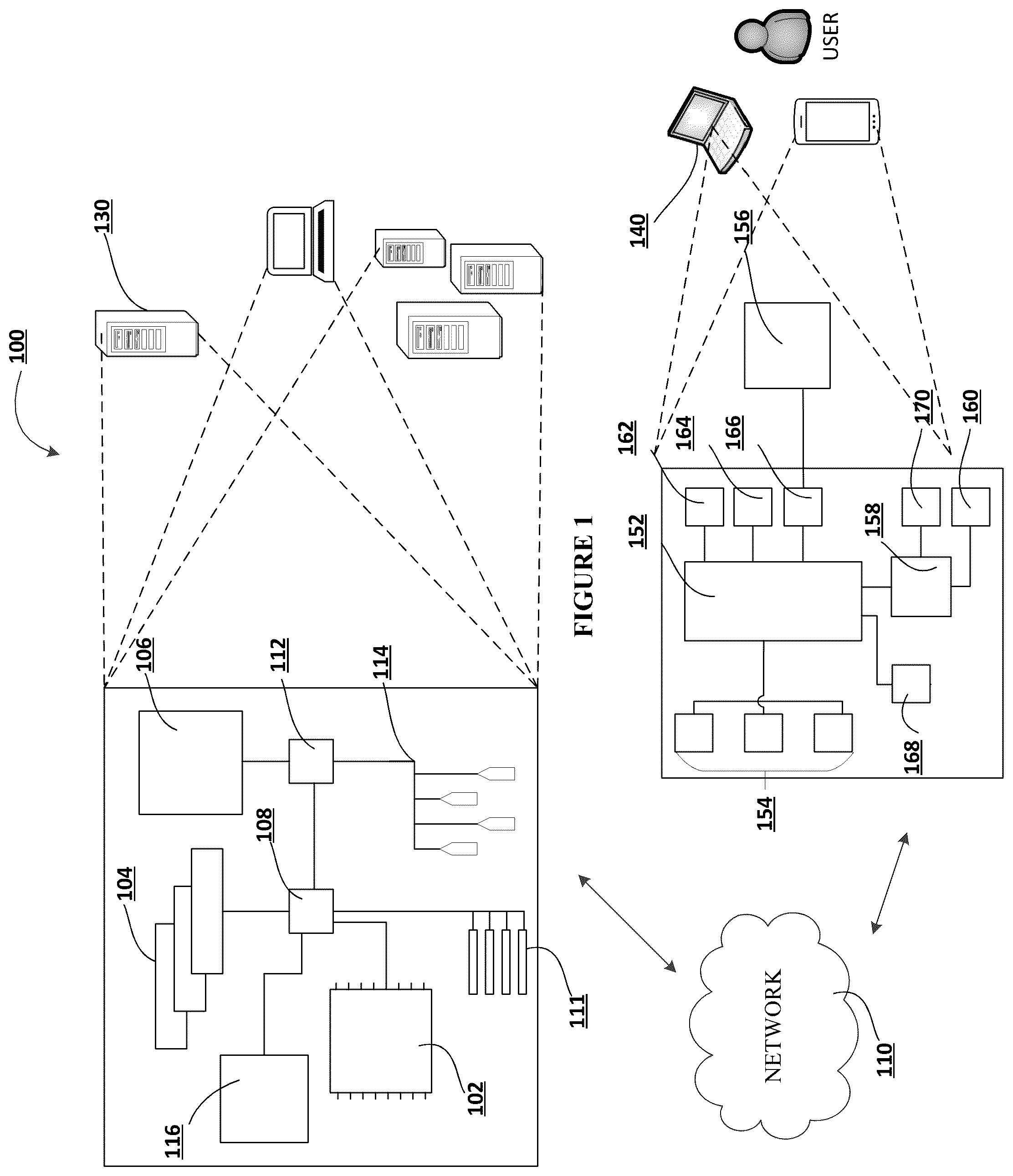 Patent US12106305 Figure 1 – System for enhanced authentication using voice modulation matching