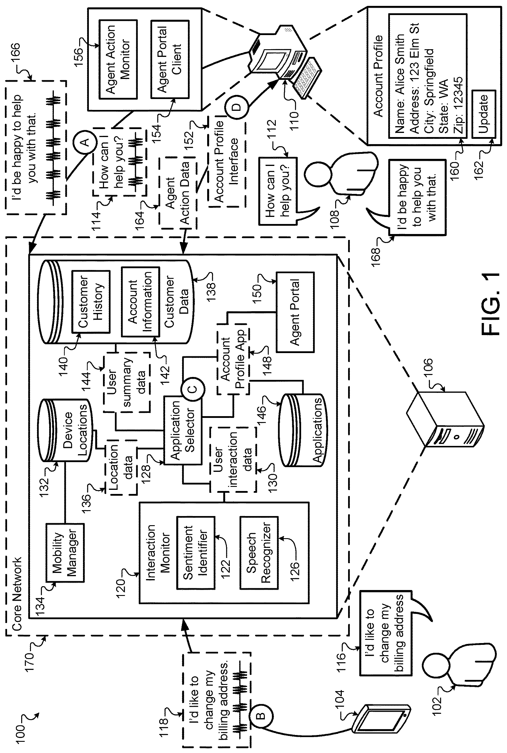 Patent US12106310 — Automated software selection — Figure 1