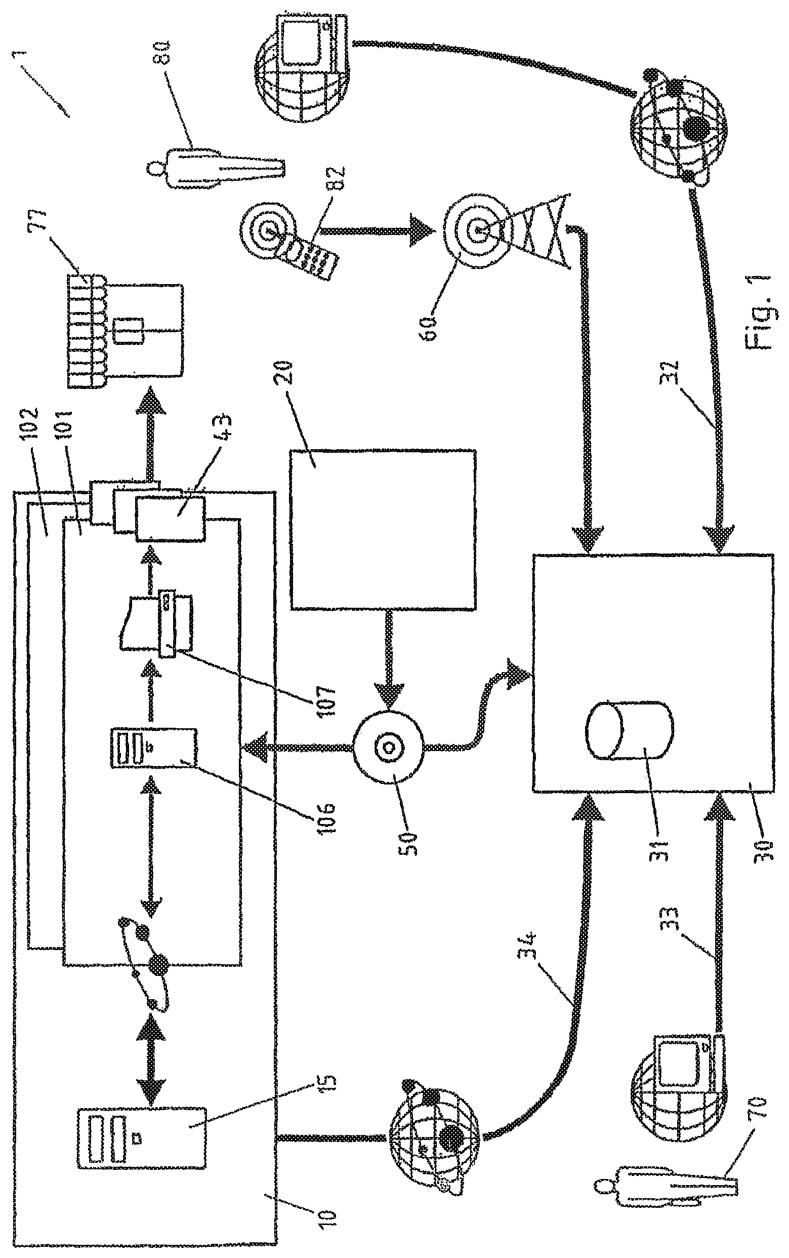 Patent US12106311 — Methods and systems for making, tracking and authentication of products — Figure 1