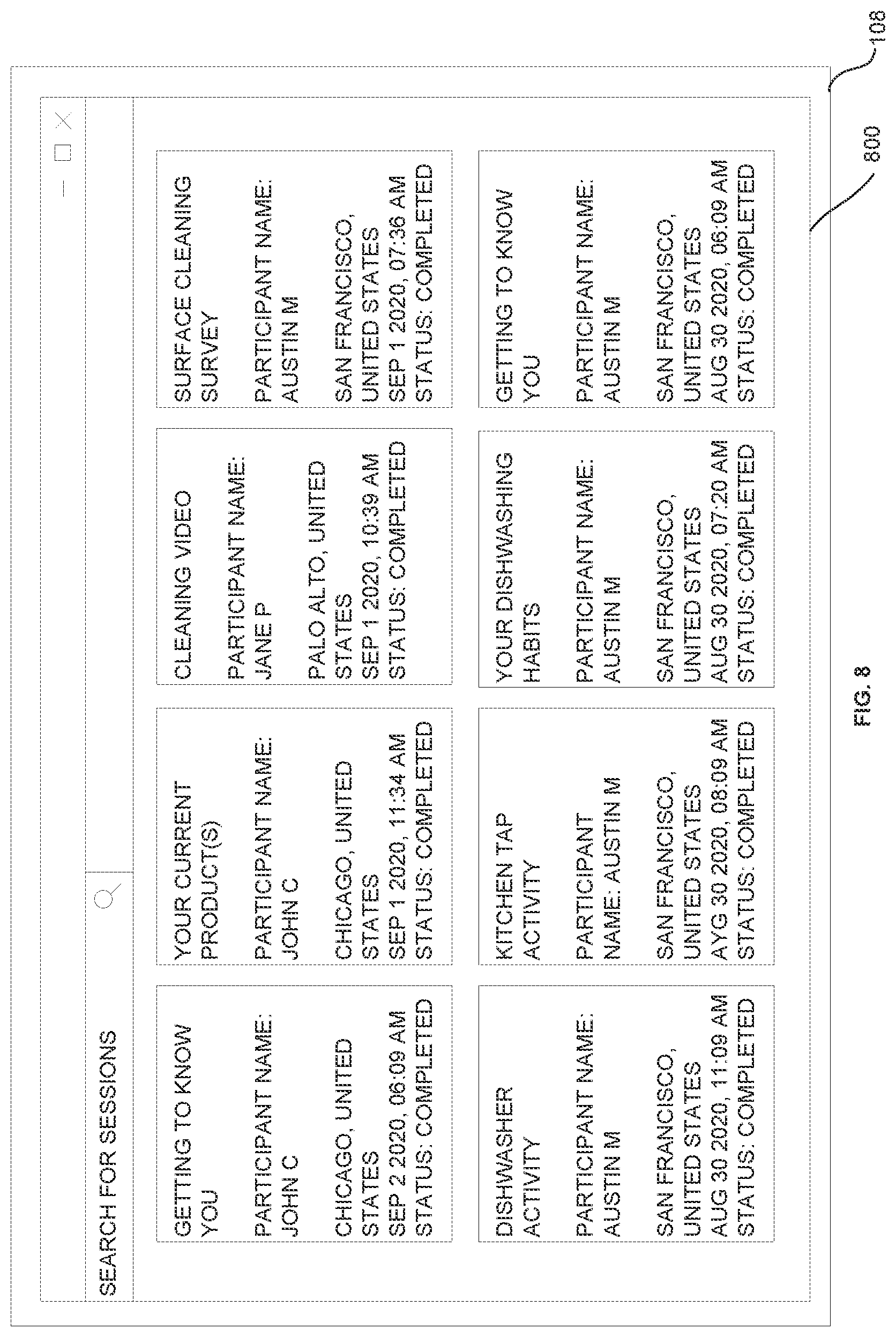 Patent US12106314 Figure 8 – Generating insights based on signals from measuring device