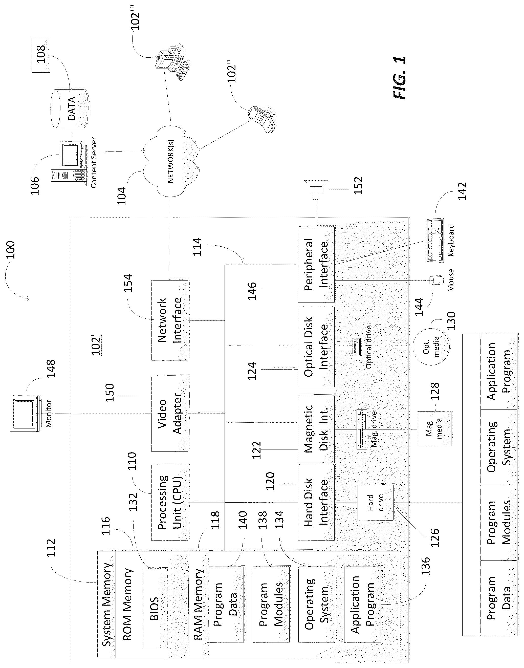 Patent US12106357 — Crowd sourced real-time search engine filters and user interfaces — Figure 1