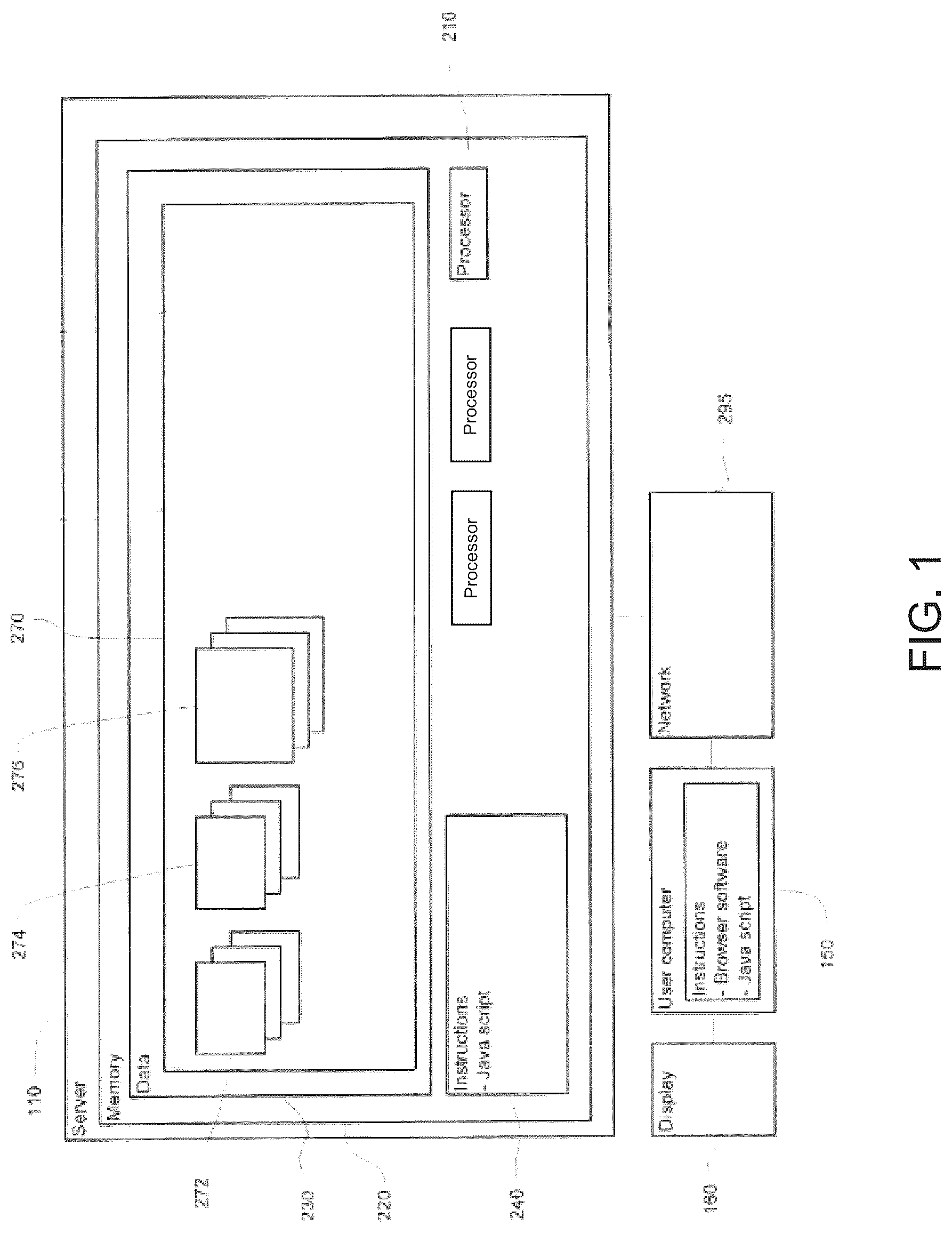 Patent US12106370 — Systems and methods of detecting manipulations on a binary options exchange — Figure 1