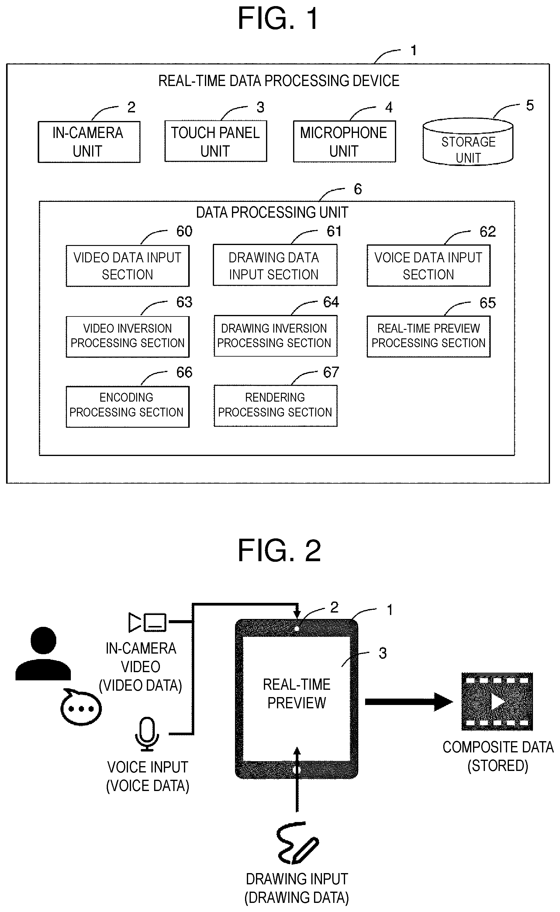 Patent US12106406 — Real-time data processing device — Figure 1