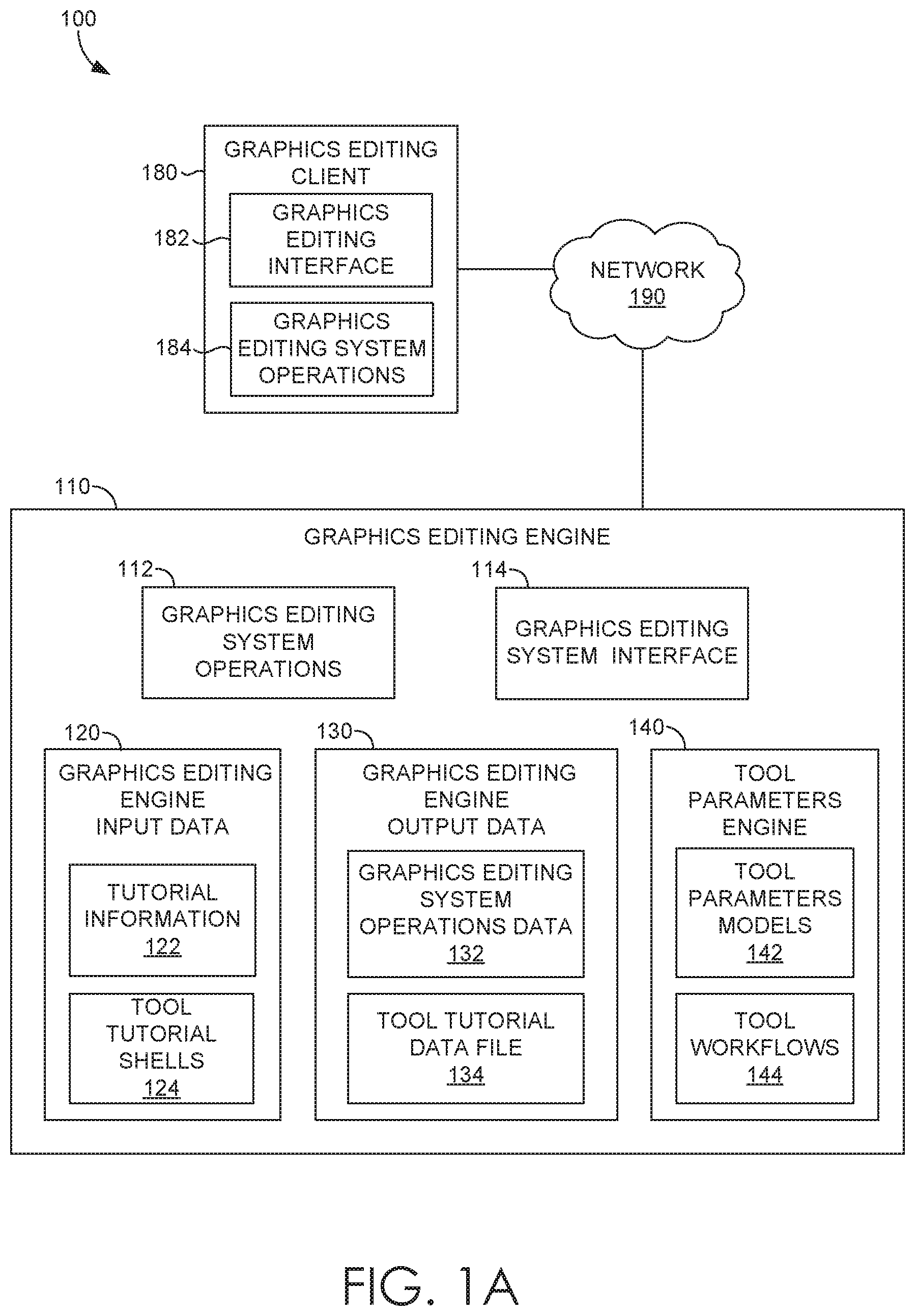 Patent US12106408 — Content-adaptive tutorials for graphics editing tools in a graphics editing system — Figure 1