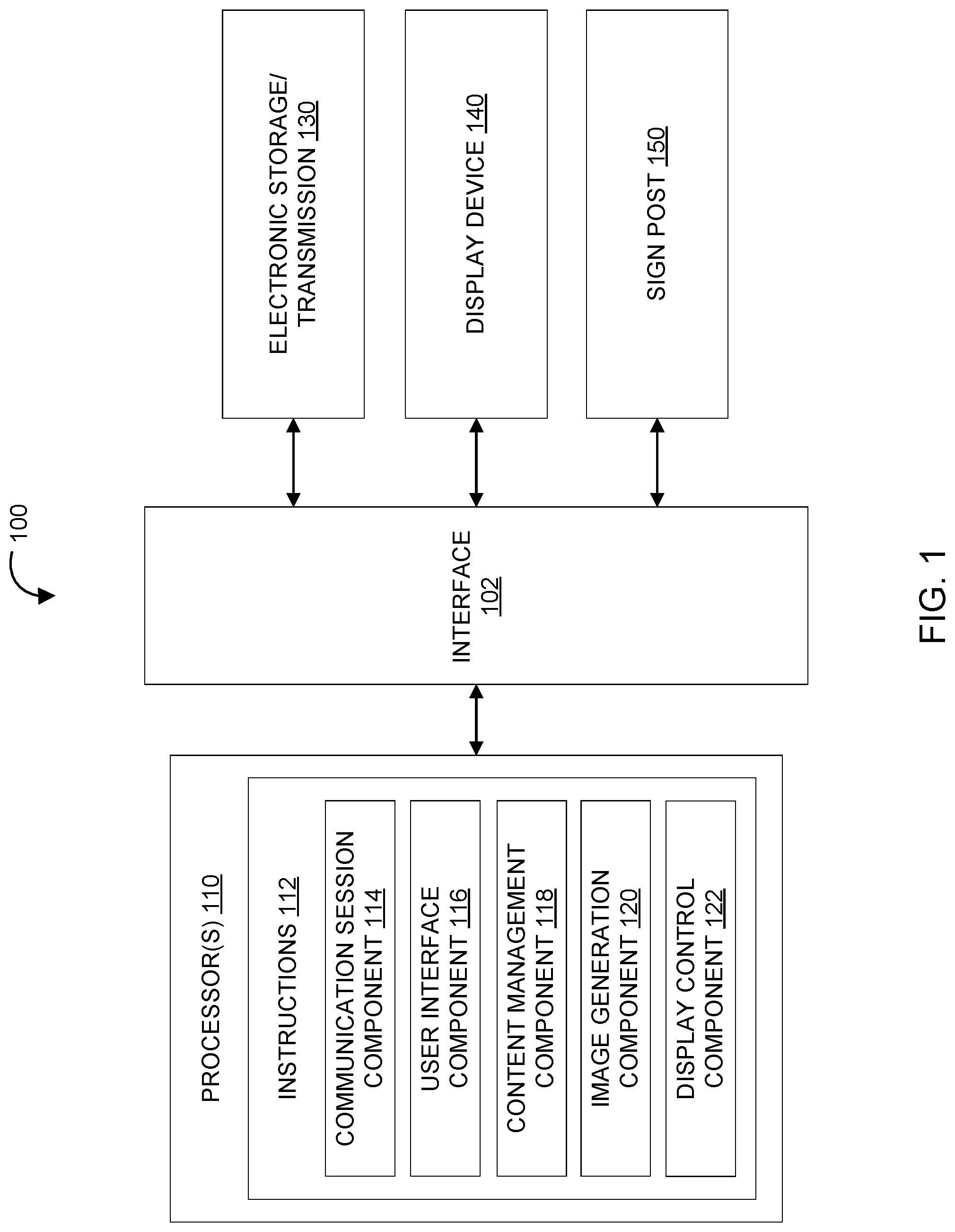 Patent US12106411 — Systems and methods for utilizing a device as a marker for augmented reality content — Figure 1