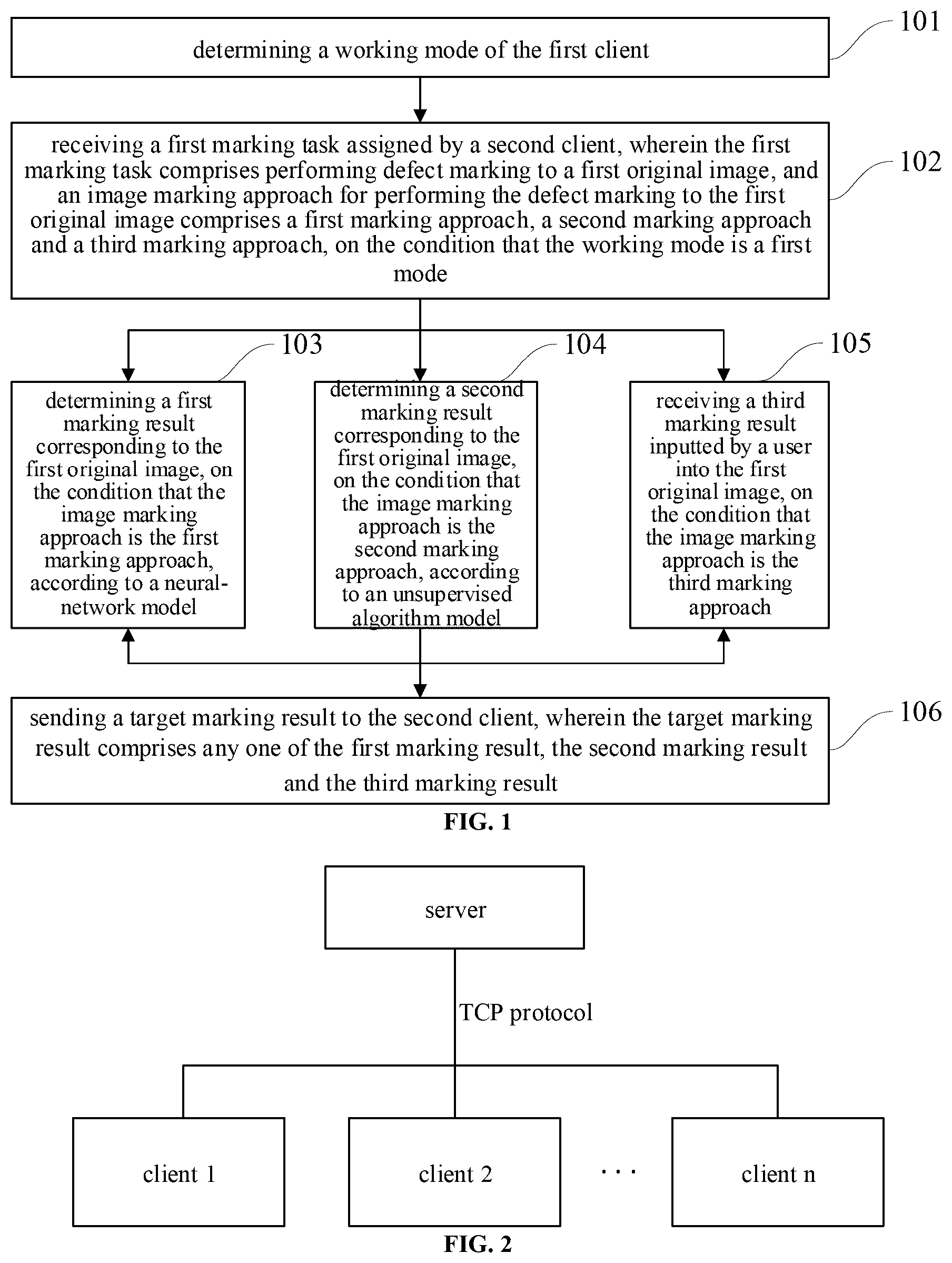 Patent US12106465 — Image annotation method, device and system — Figure 1