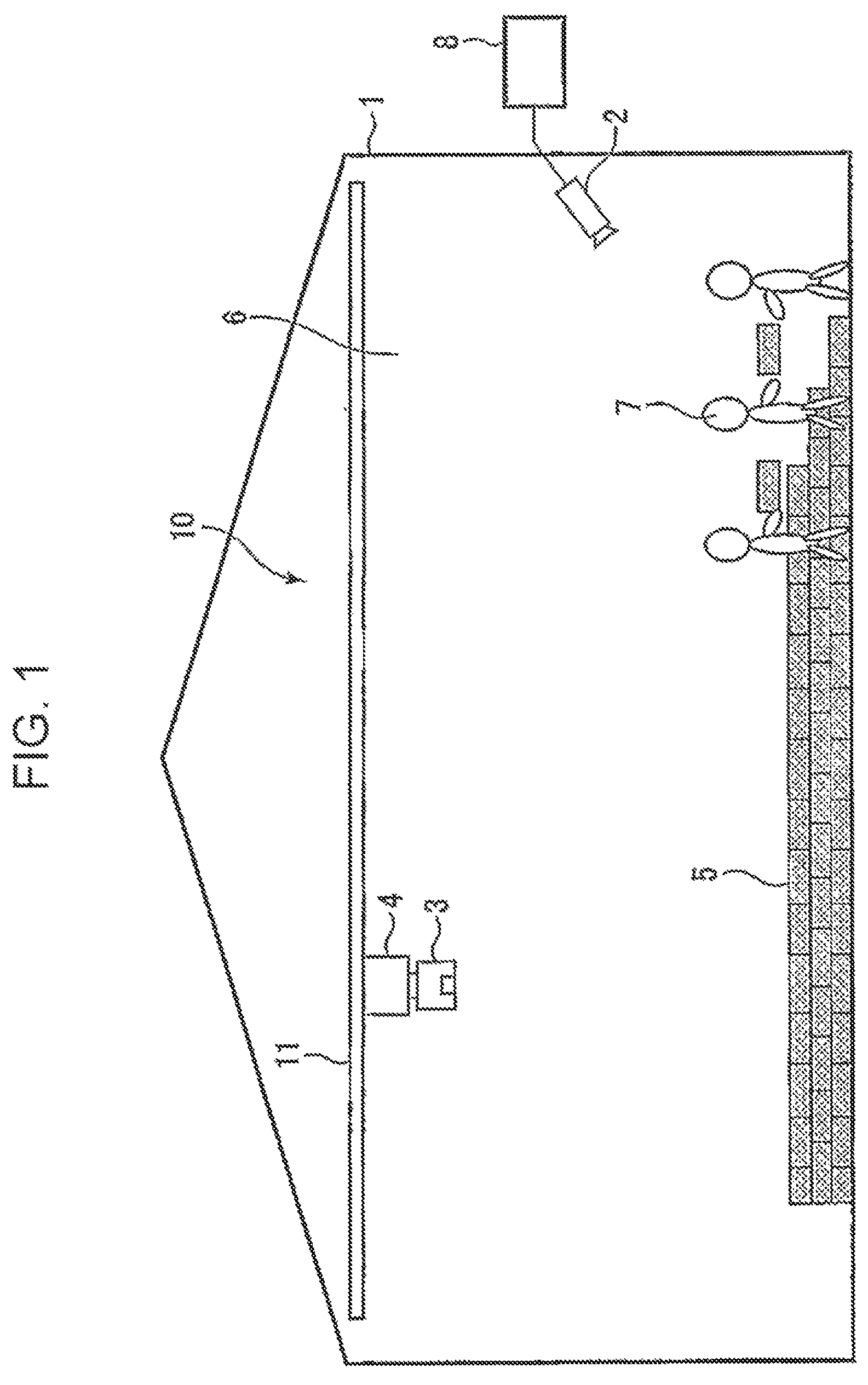 Patent US12106467 — Inspection apparatus and inspection method for coke oven construction, and coke oven construction method — Figure 1