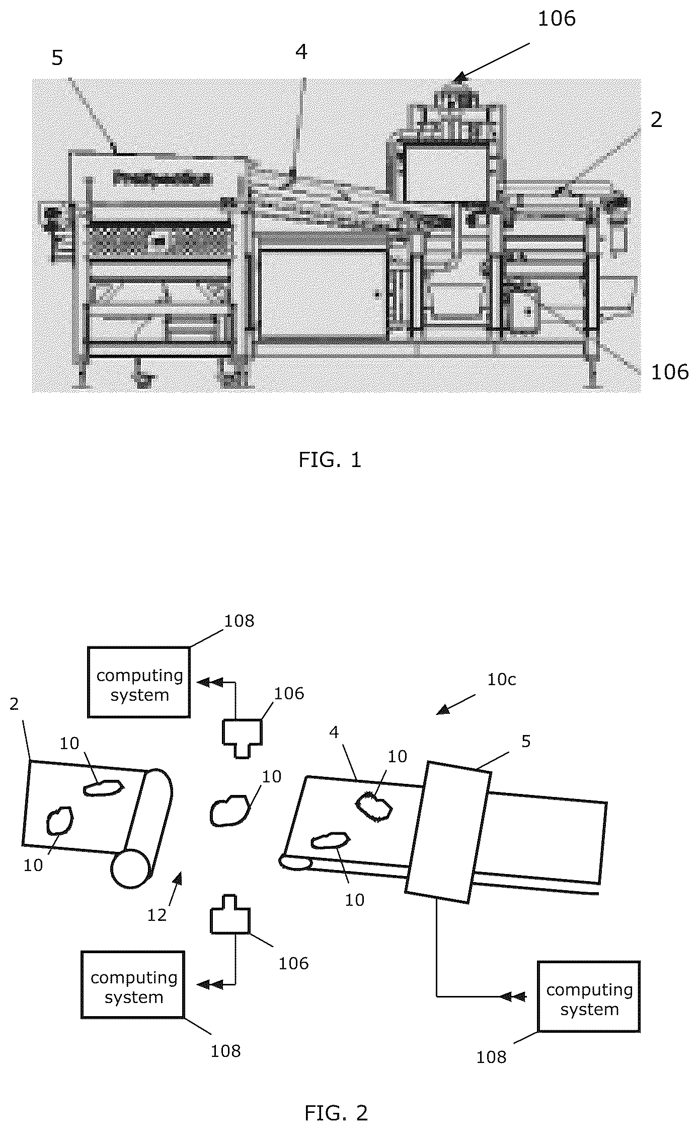 Patent US12106468 — Foreign material inspection system — Figure 1