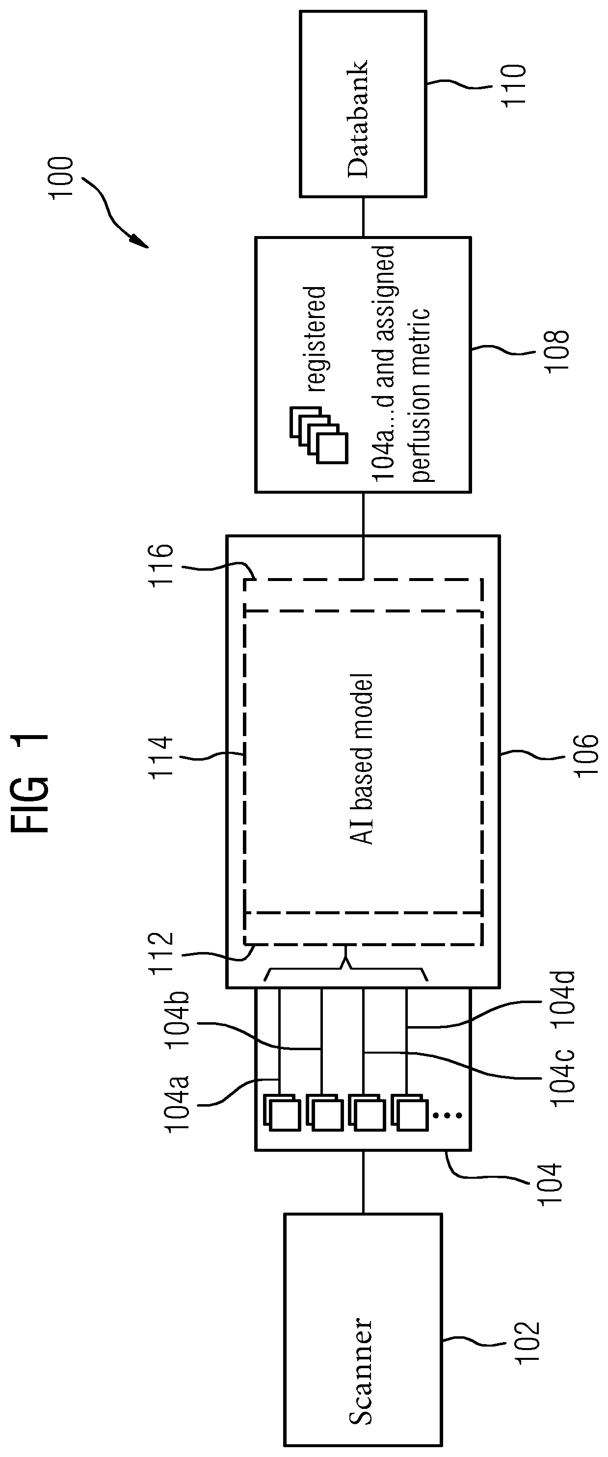 Patent US12106476 — Technique for assigning a perfusion metric to DCE MR images — Figure 1