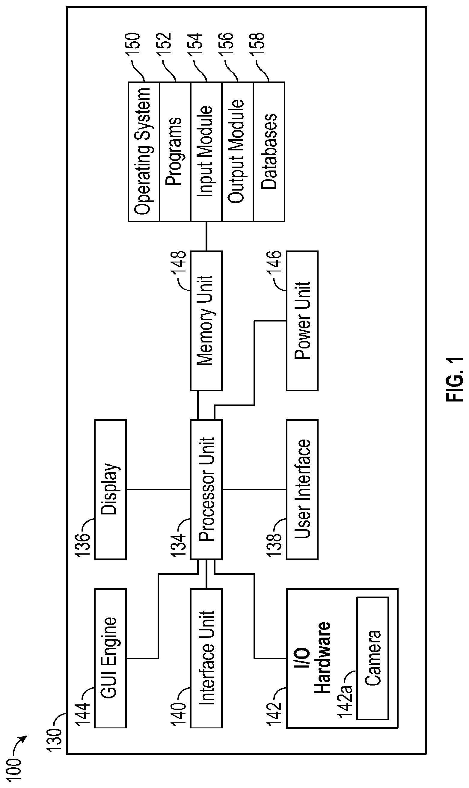 Patent US12106503 — System and method for mobile 3D scanning and measurement — Figure 1