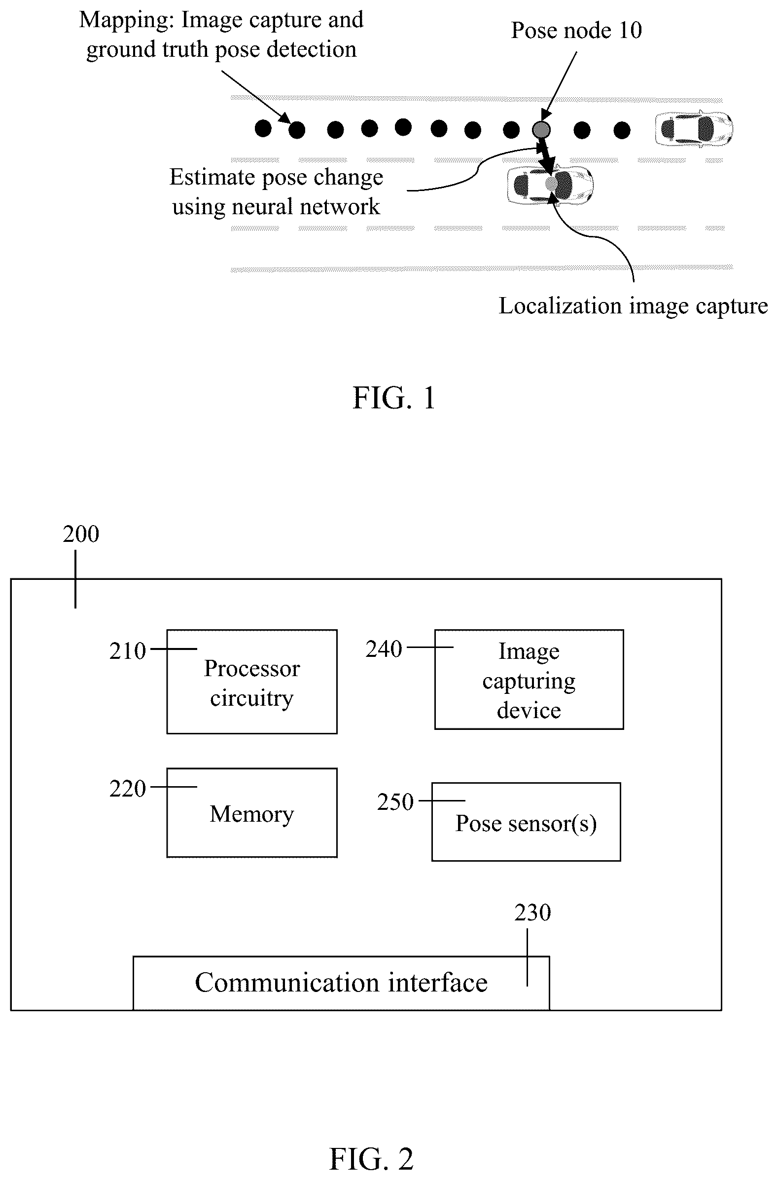 Patent US12106511 — Learnable localization using images — Figure 1