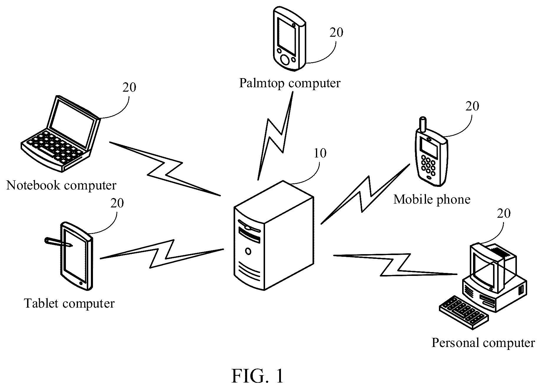 Patent US12106563 Figure 1 – Video classification method and server