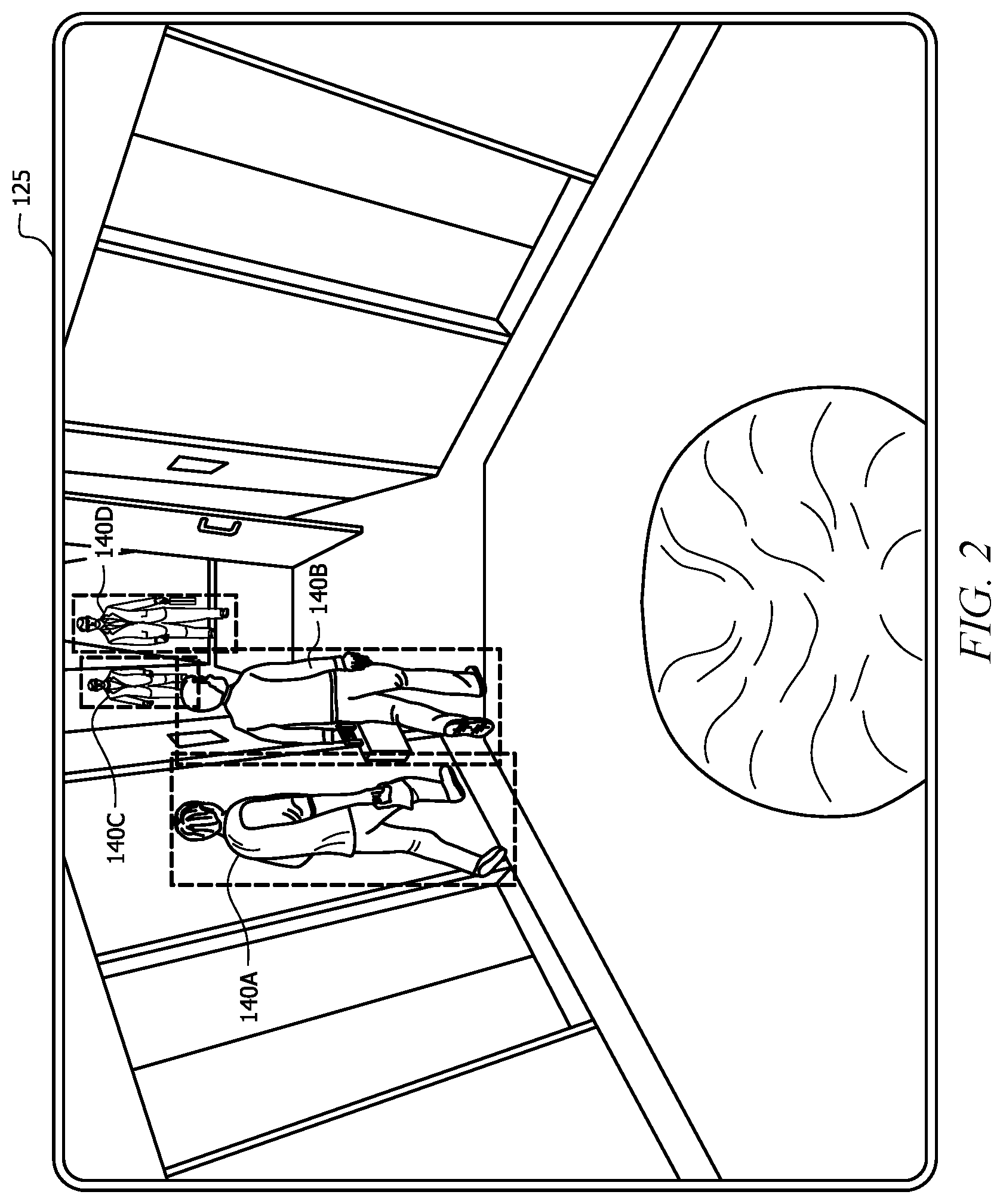 Patent US12106569 Figure 2 – Tracking two-dimensional objects in a three-dimensional coordinate space
