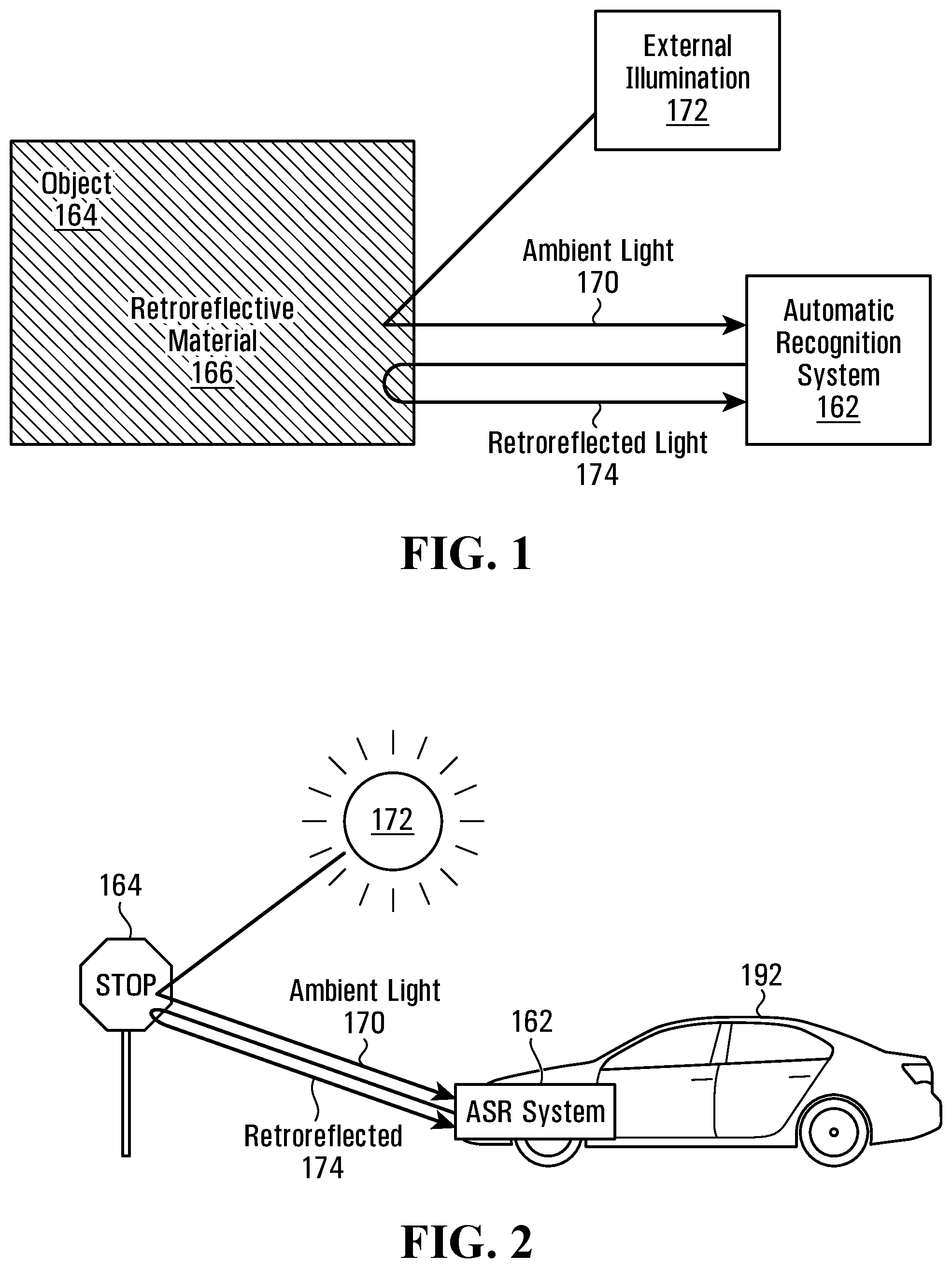 Patent US12106581 — Systems and methods for locating a retroreflective object in a digital image — Figure 1