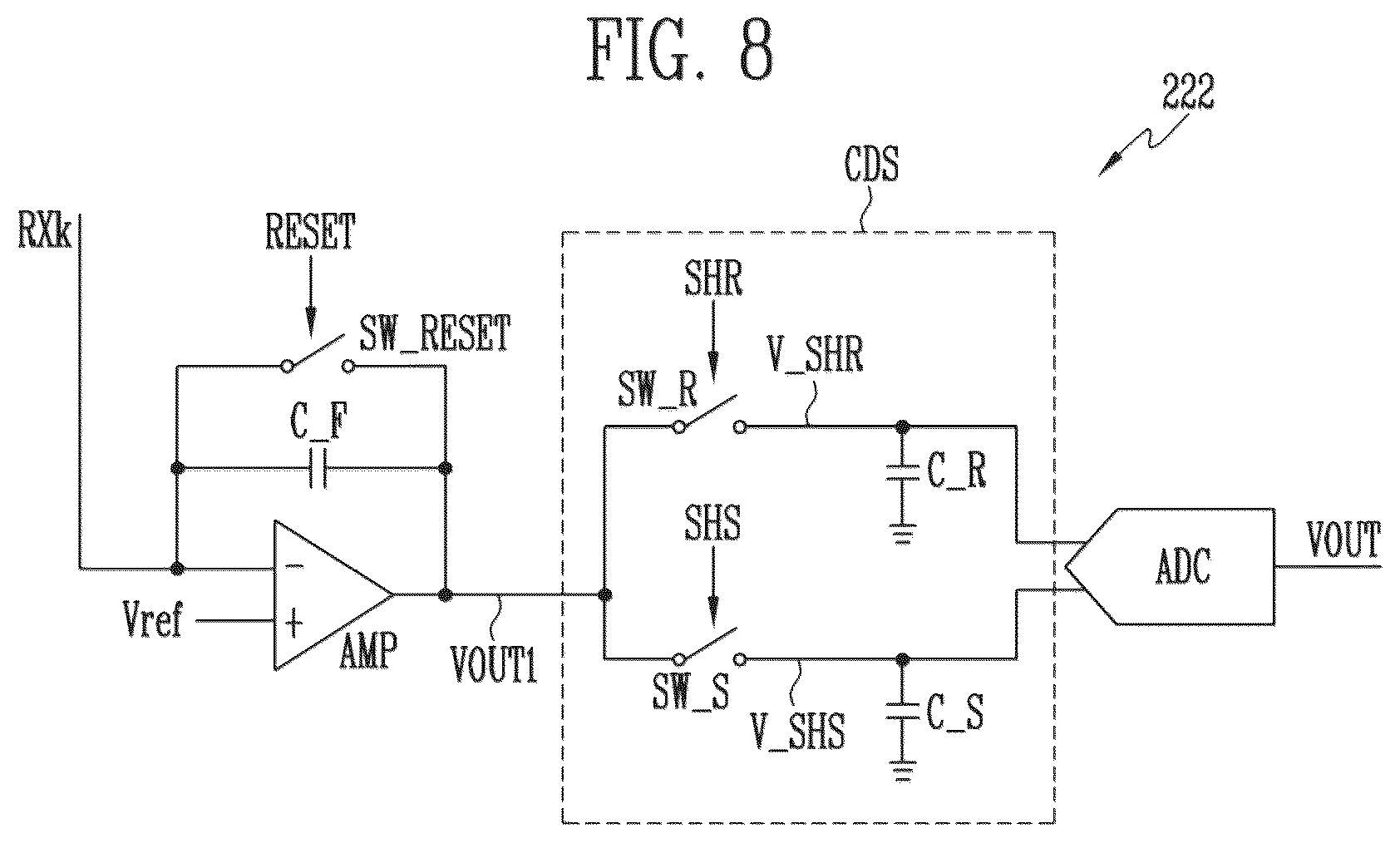 Patent US12106601 Figure 8 – Display device