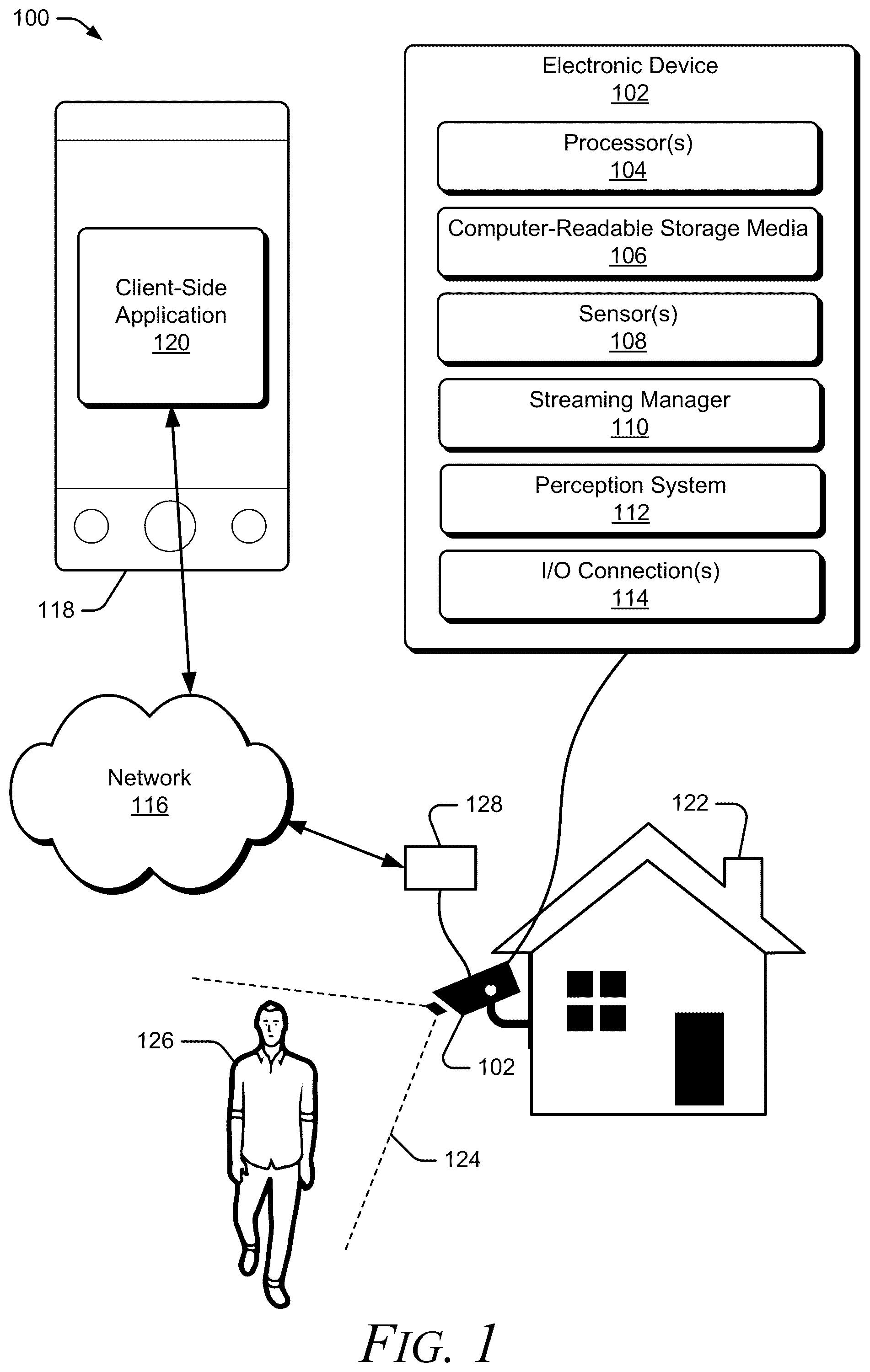 Patent US12106645 — Batch size adjustment using latency-critical event recognition — Figure 1