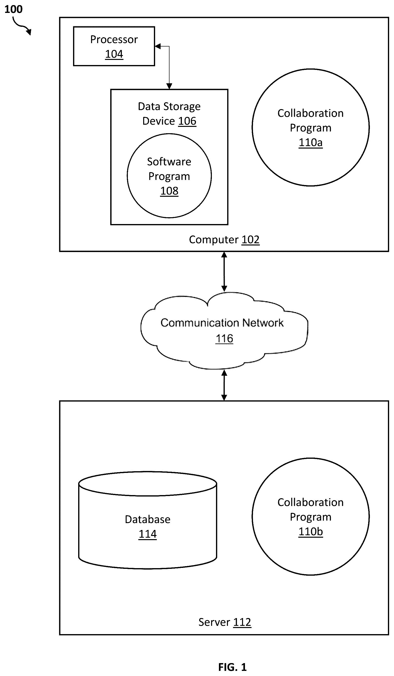 Patent US12106663 Figure 1 – Autonomous vehicle management based on object detection