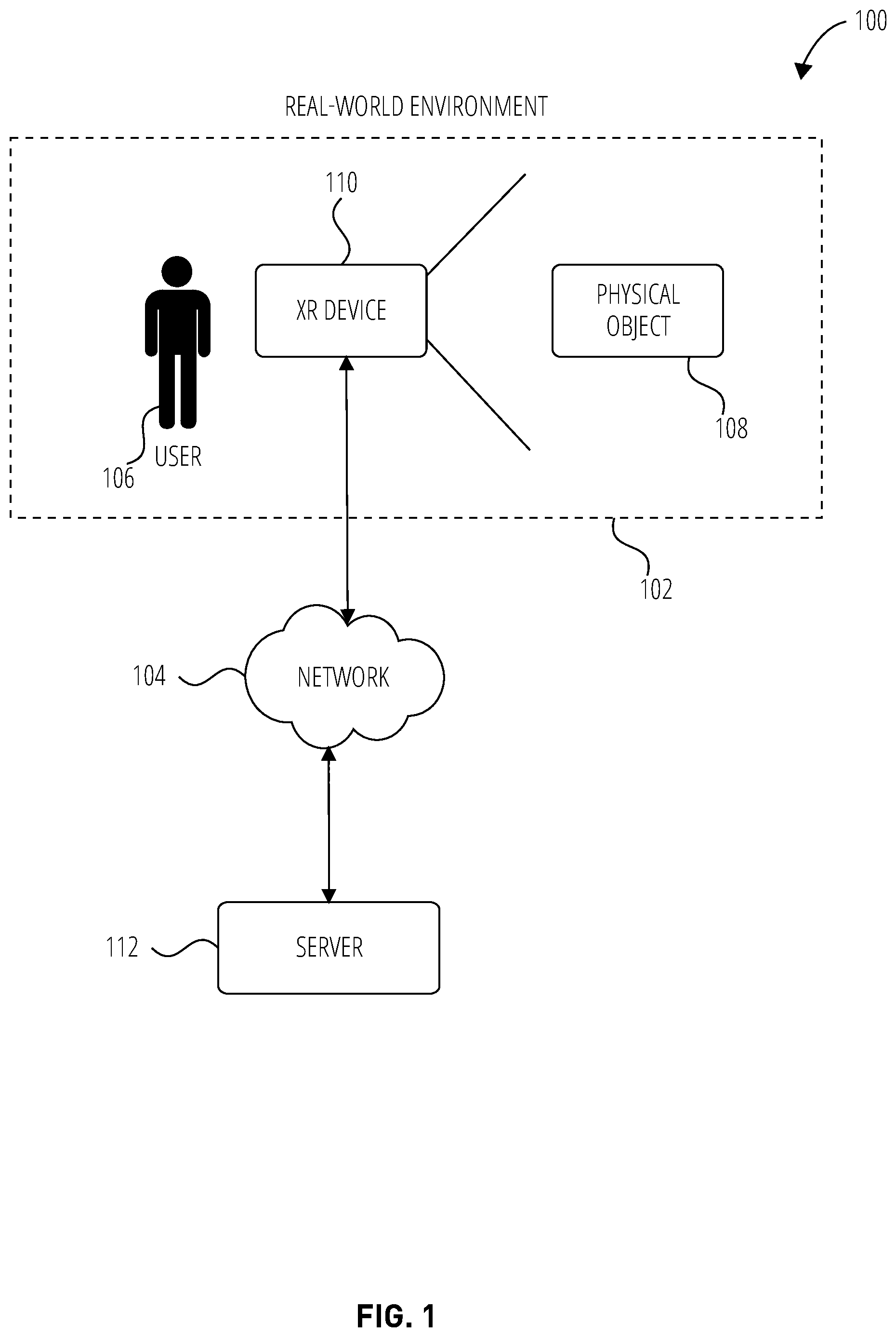 Patent US12106688 Figure 1 – Adjustable light field for extended reality