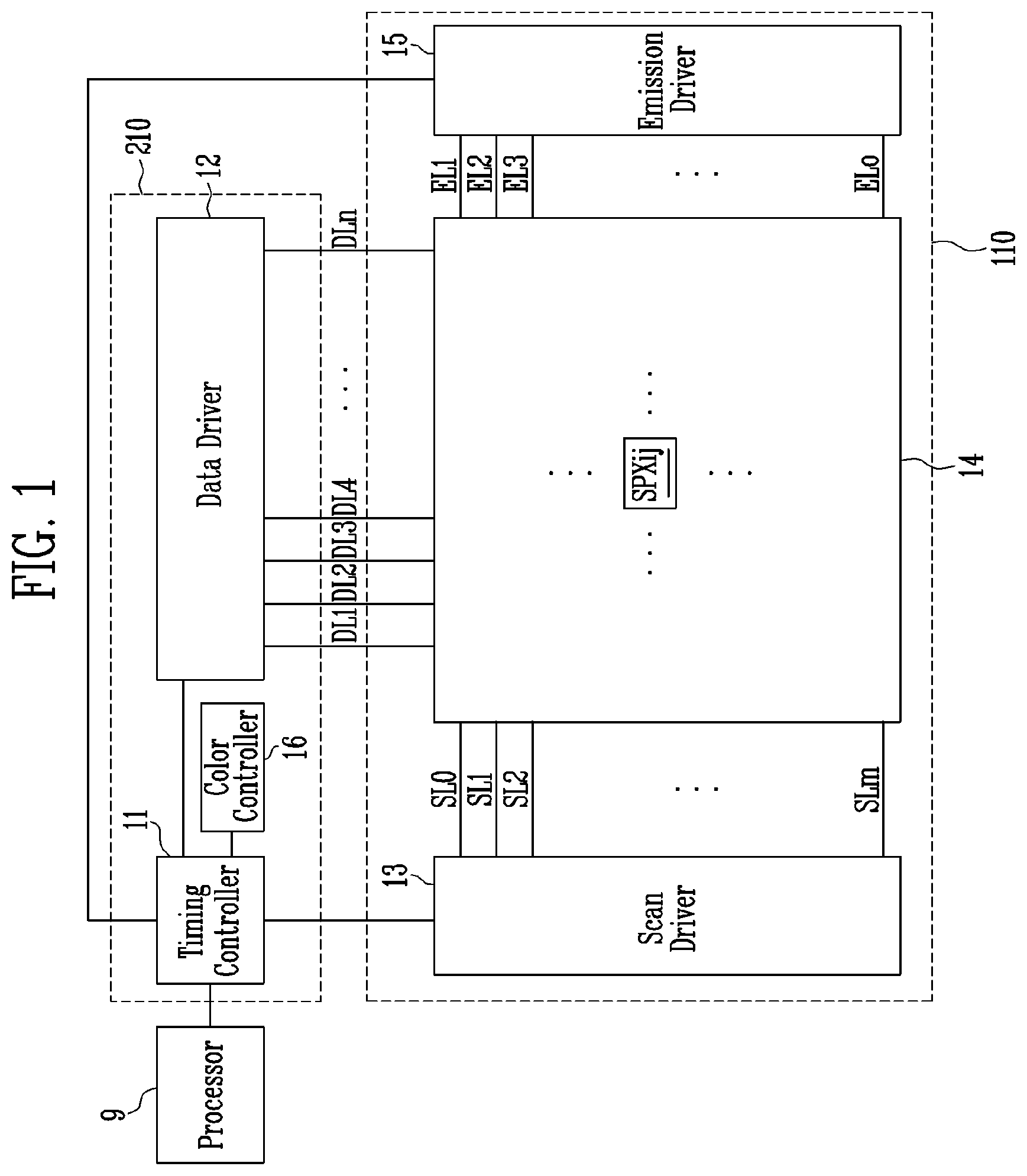 Patent US12106695 — Display device and driving method thereof — Figure 1