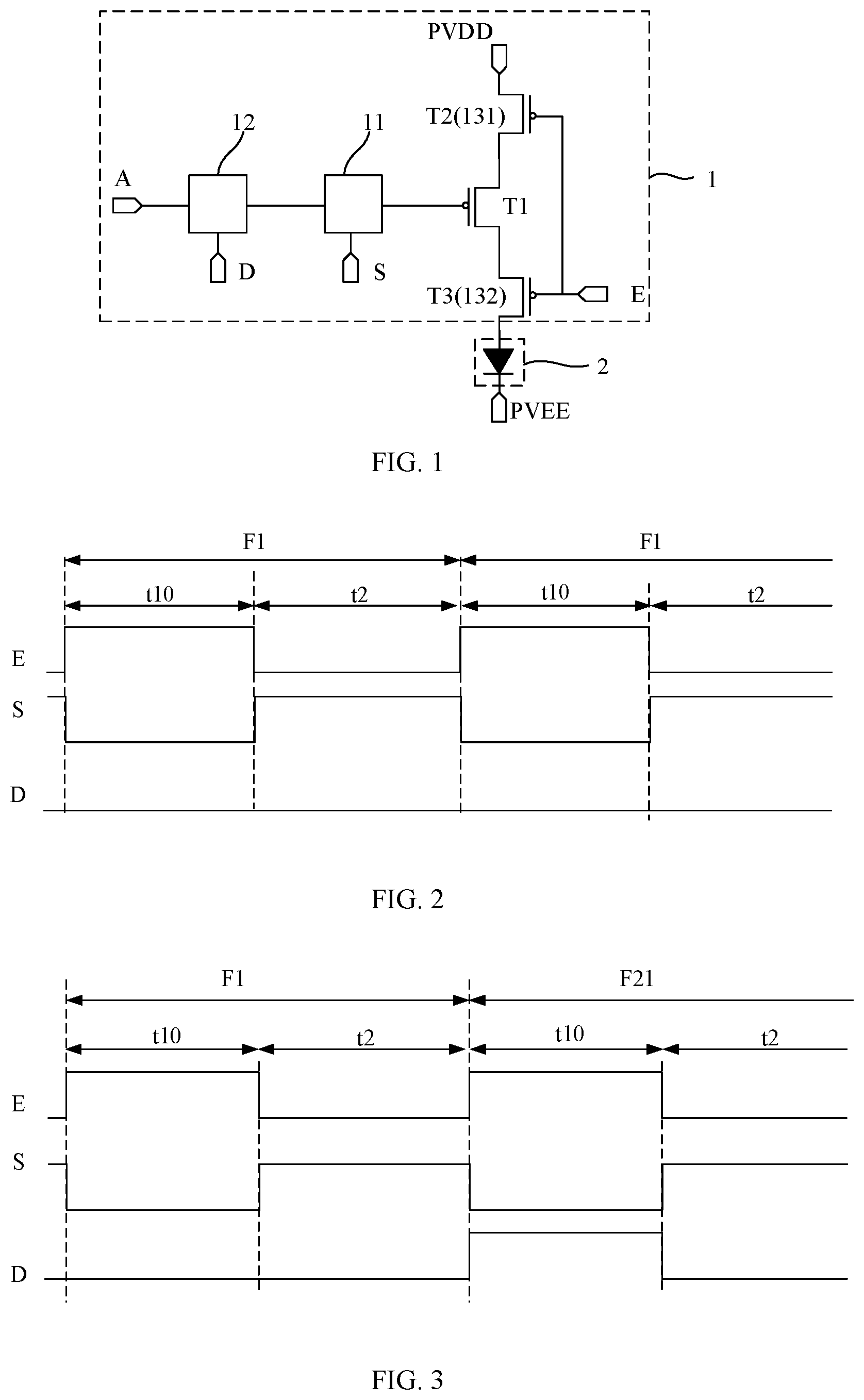 Patent US12106714 Figure 1 – Pixel driving circuit, display panel and driving method therefor, and display device