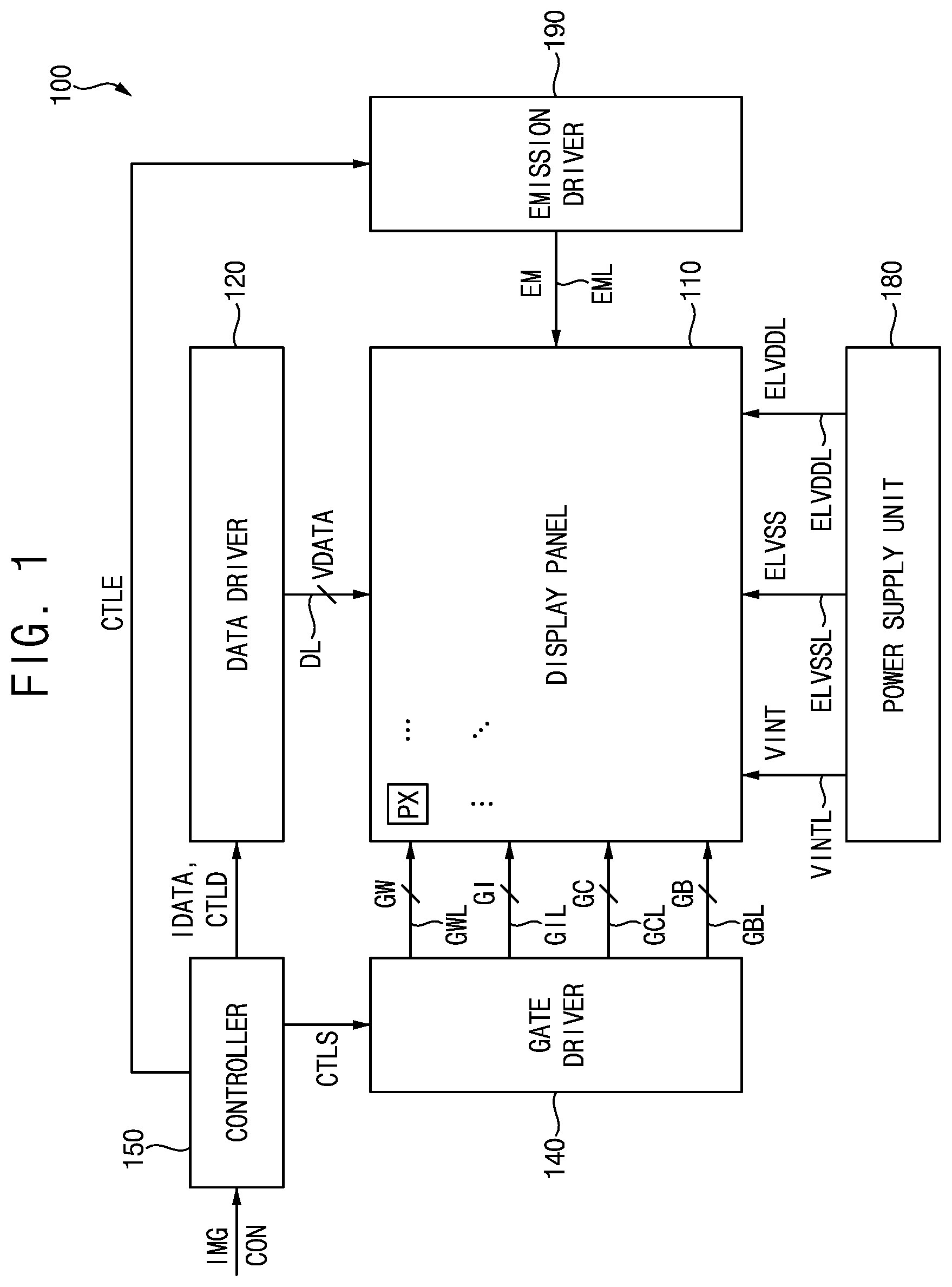 Patent US12106717 — Pixel and display device including pixel — Figure 1