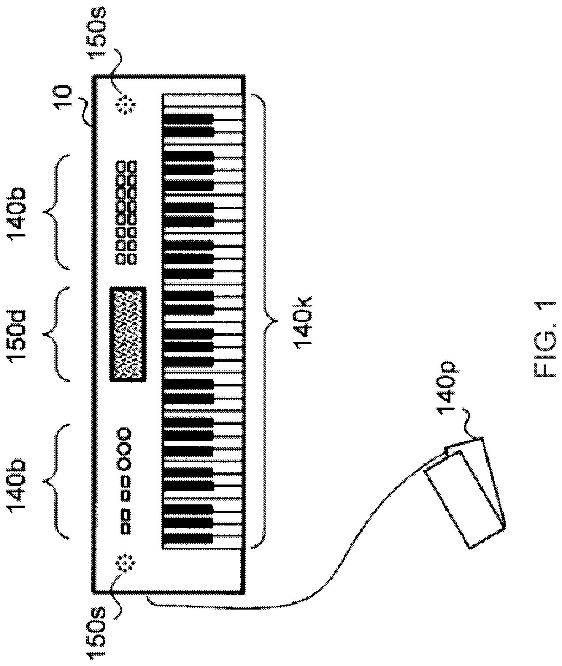 Patent US12106745 — Electronic musical instrument and control method for electronic musical instrument — Figure 1
