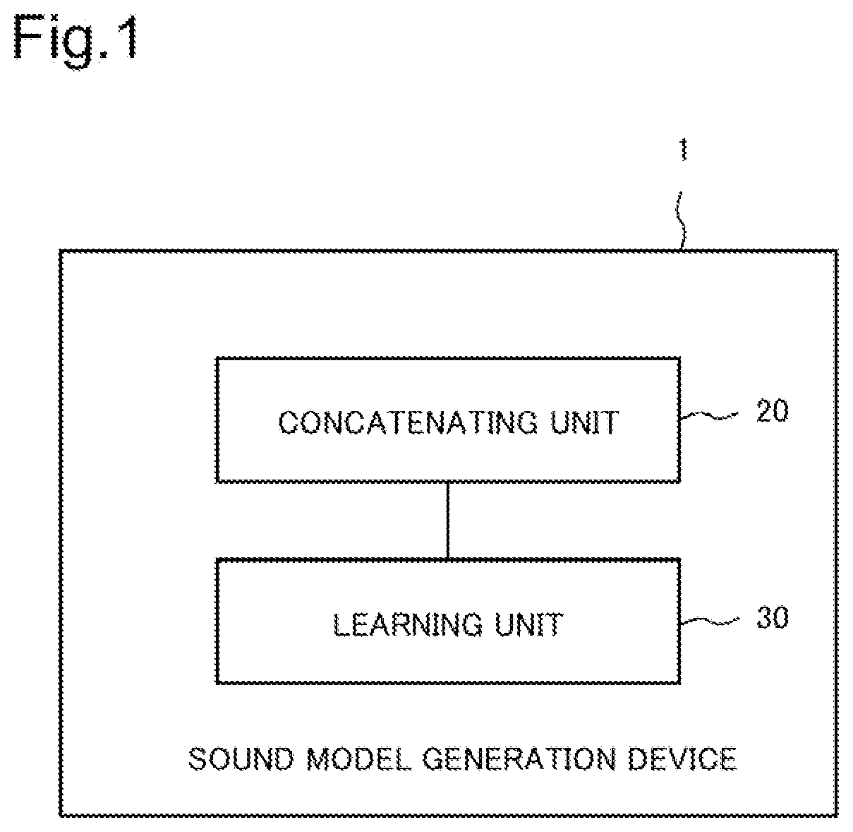 Patent US12106770 — Sound model generation device, sound model generation method, and recording medium — Figure 1