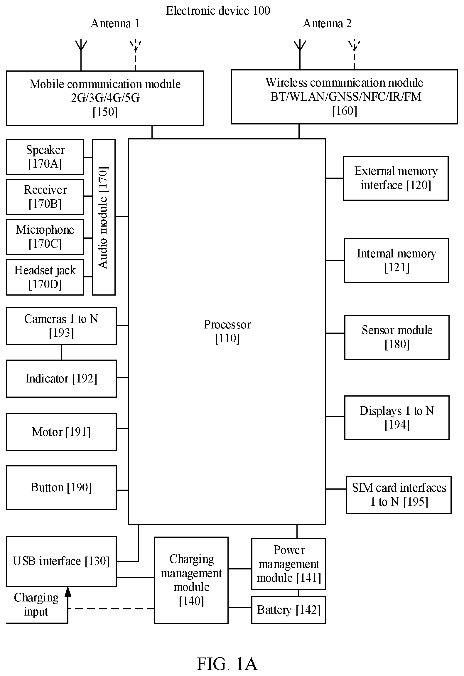 Patent US12106780 — Video processing method and electronic device — Figure 1