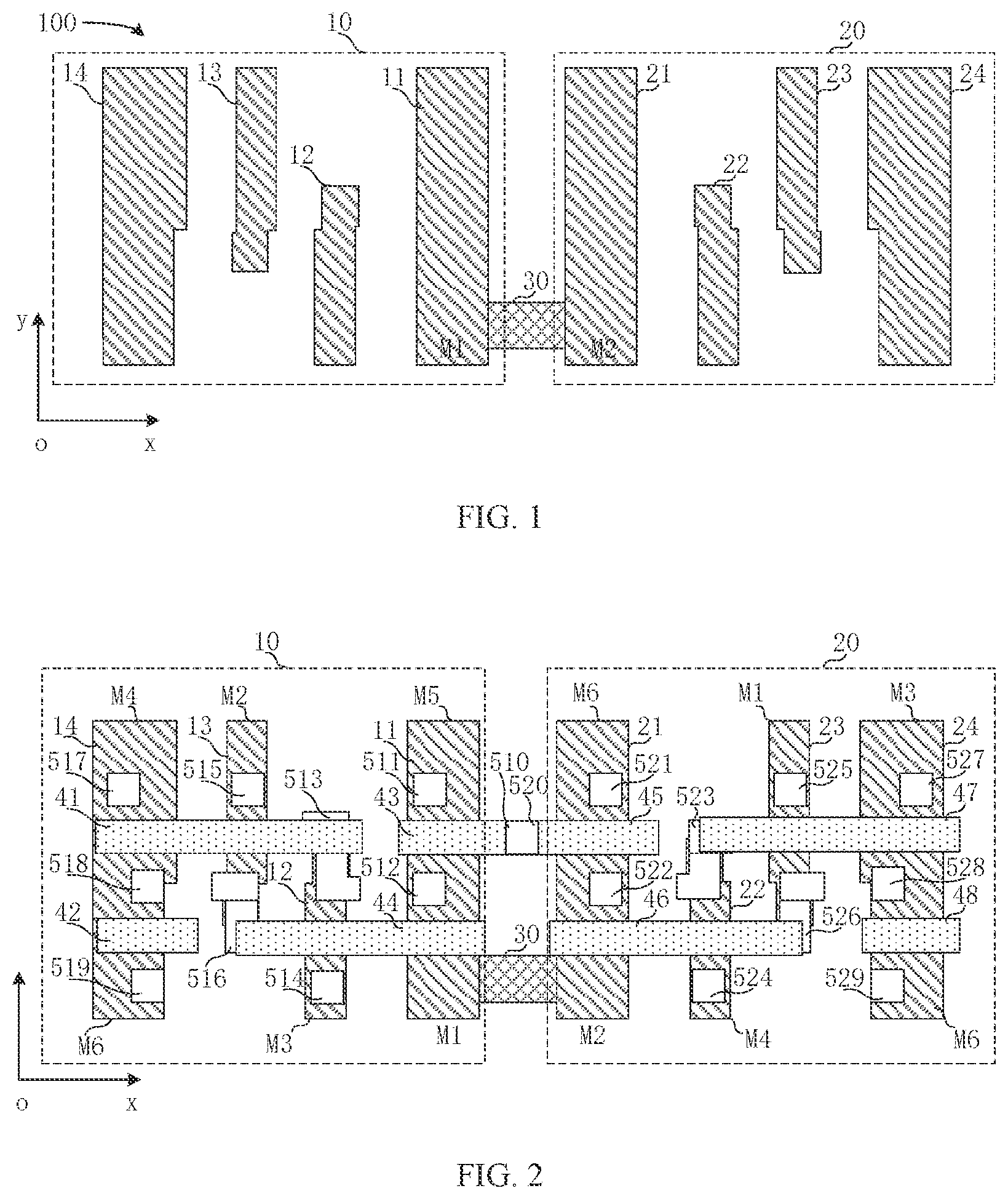 Patent US12106799 — Forming method of sense amplifier and layout structure of sense amplifier — Figure 1